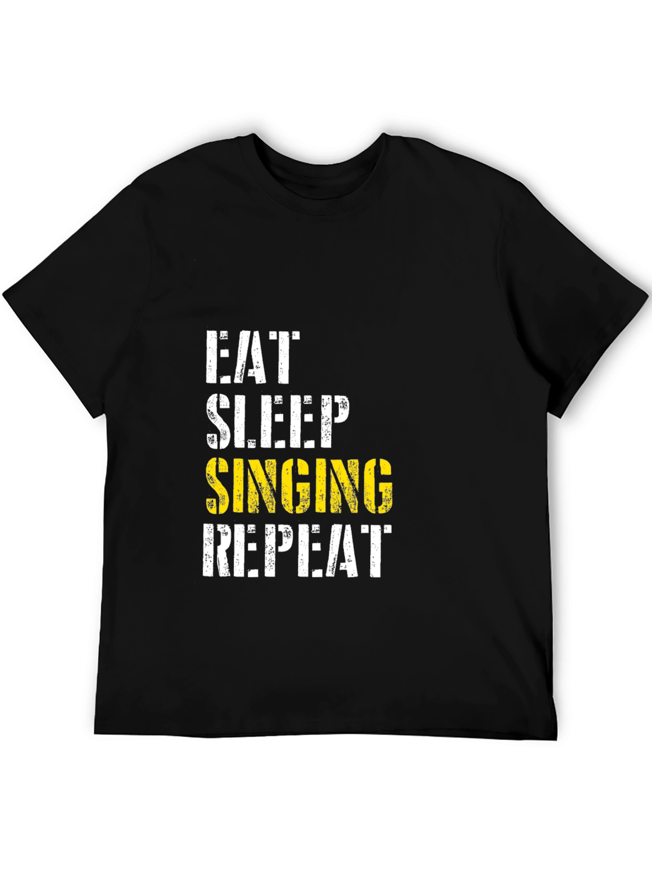 Eat Sleep Singing Repeat T-Shirt