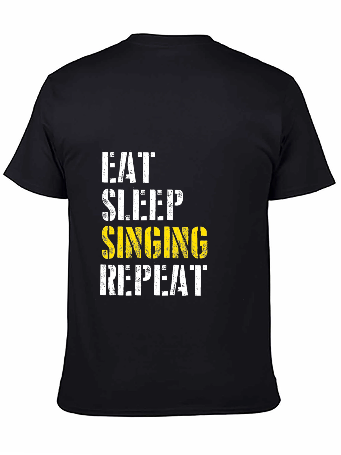 Eat Sleep Singing Repeat T-Shirt