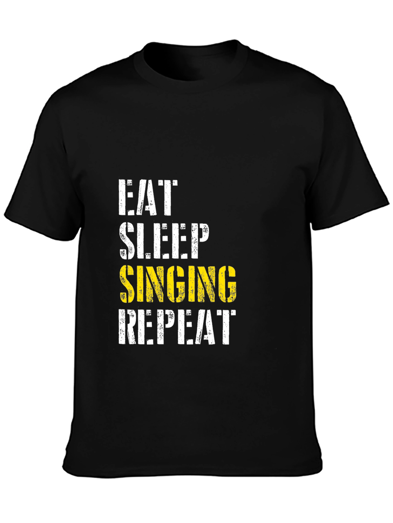 Eat Sleep Singing Repeat T-Shirt