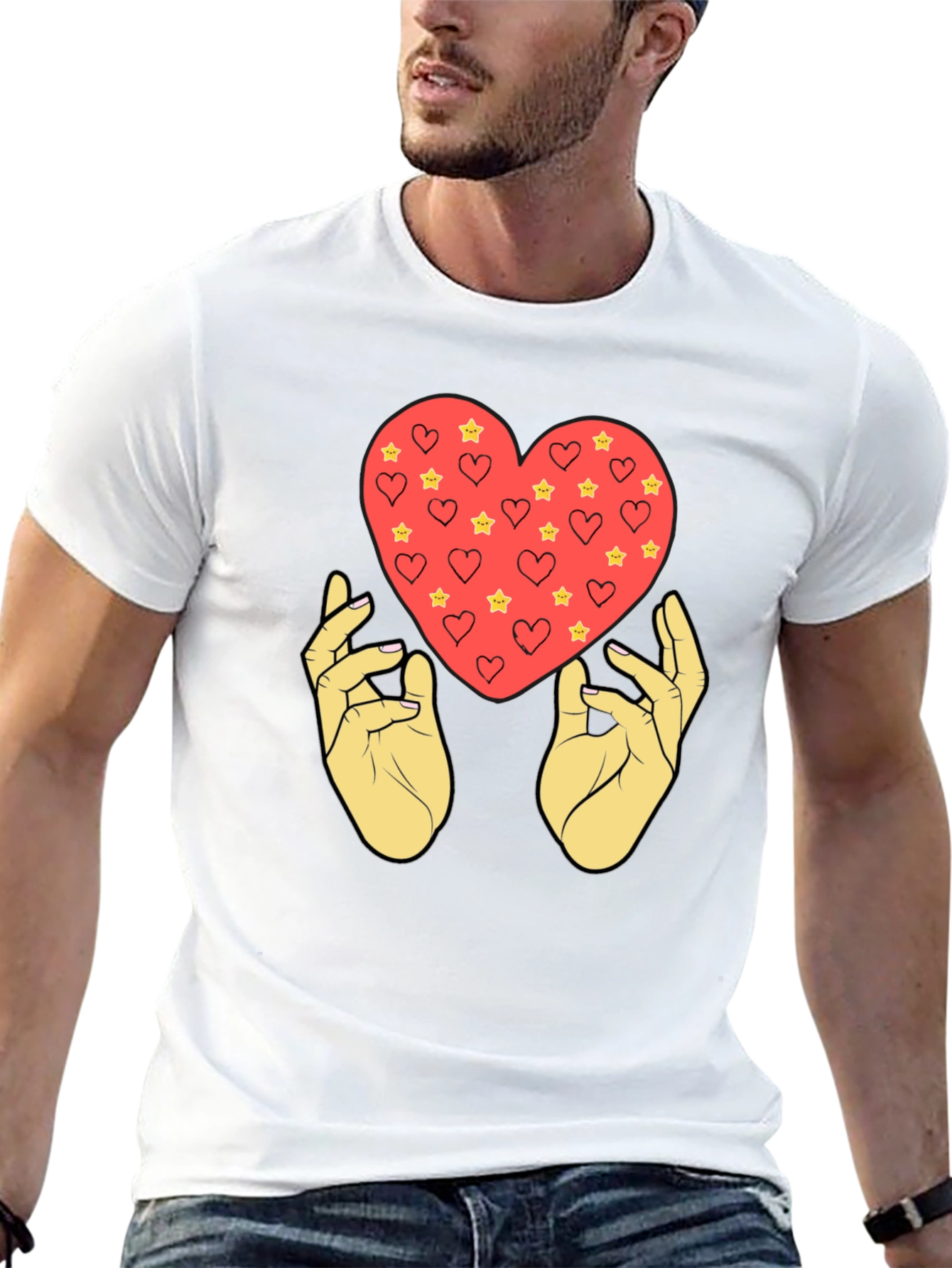 Heart Hands Graphic T-Shirt