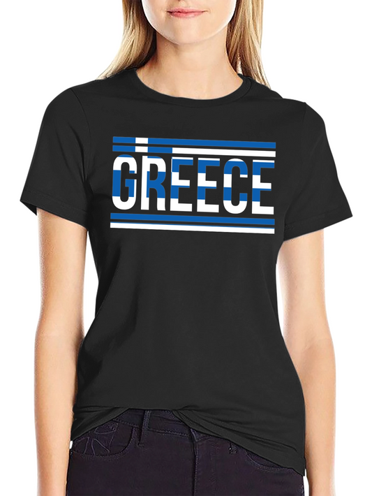 Greece Flag T-Shirt - Country Pride Tee