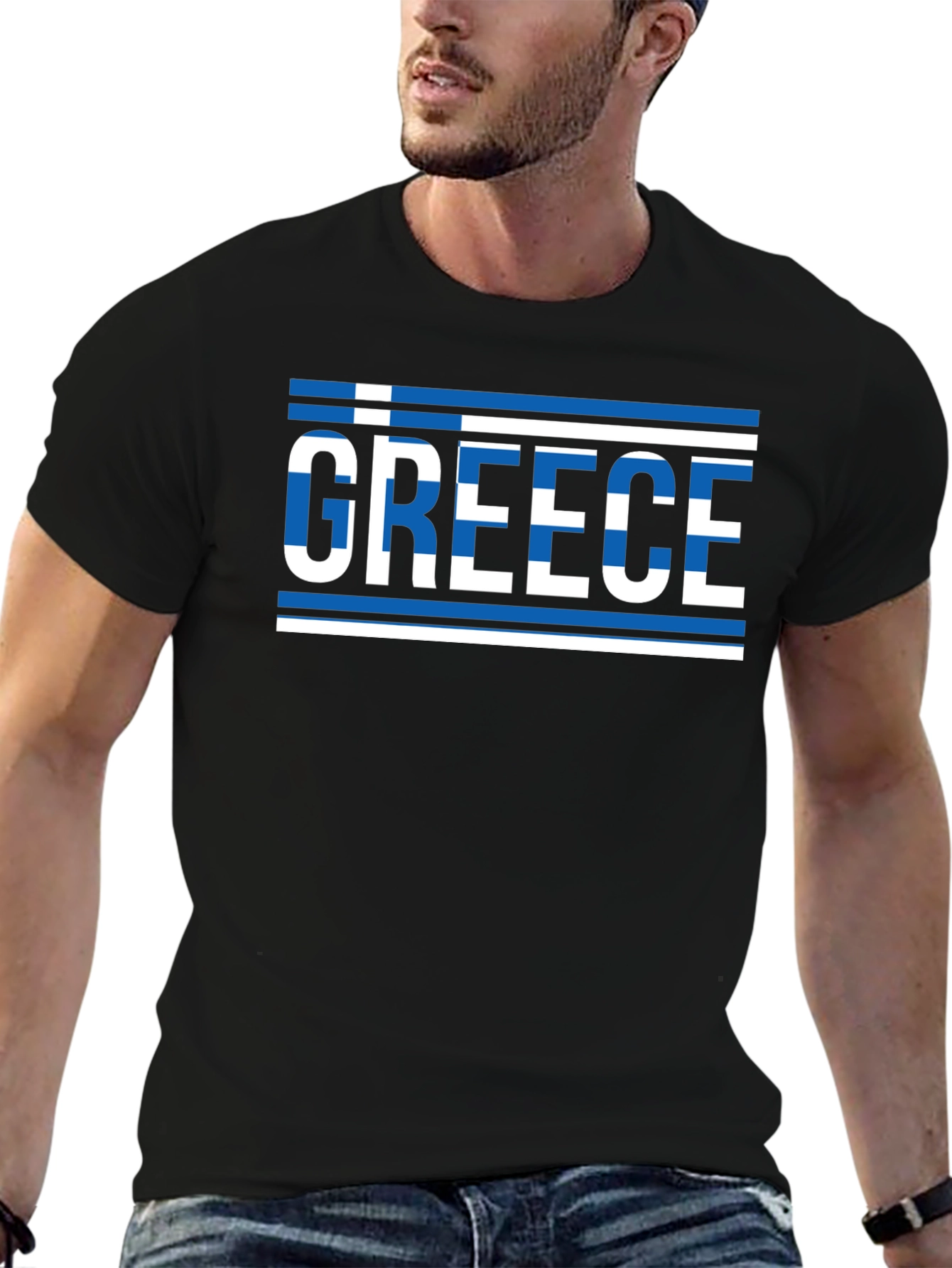 Greece Flag T-Shirt - Country Pride Tee