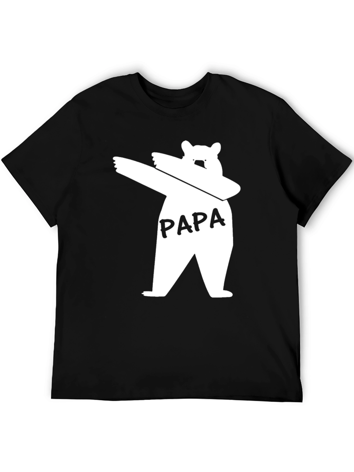 Papa Bear Dab T-Shirt - Fun Fathers Day Gift