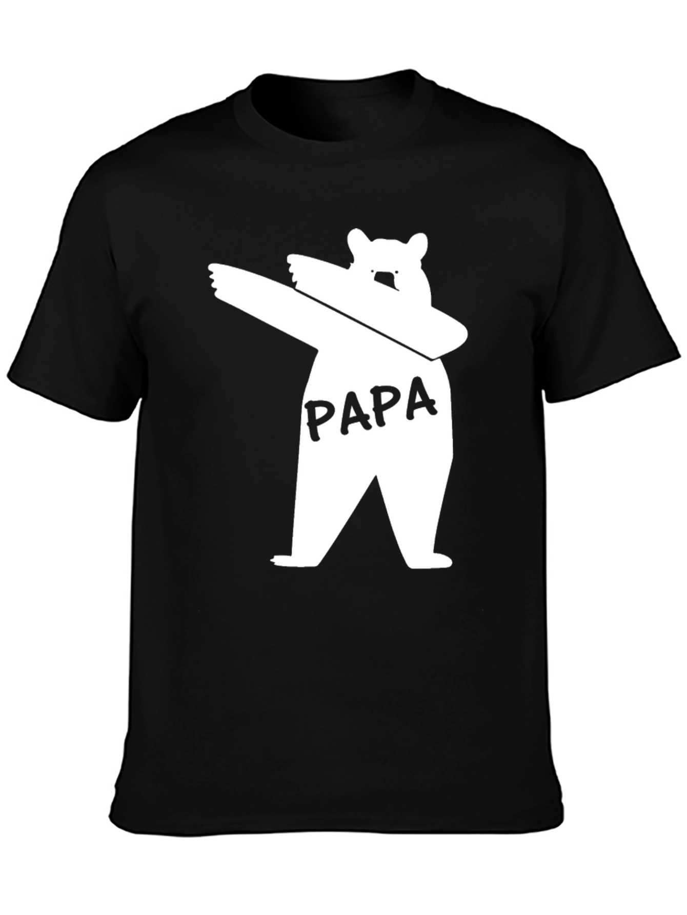 Papa Bear Dab T-Shirt - Fun Fathers Day Gift