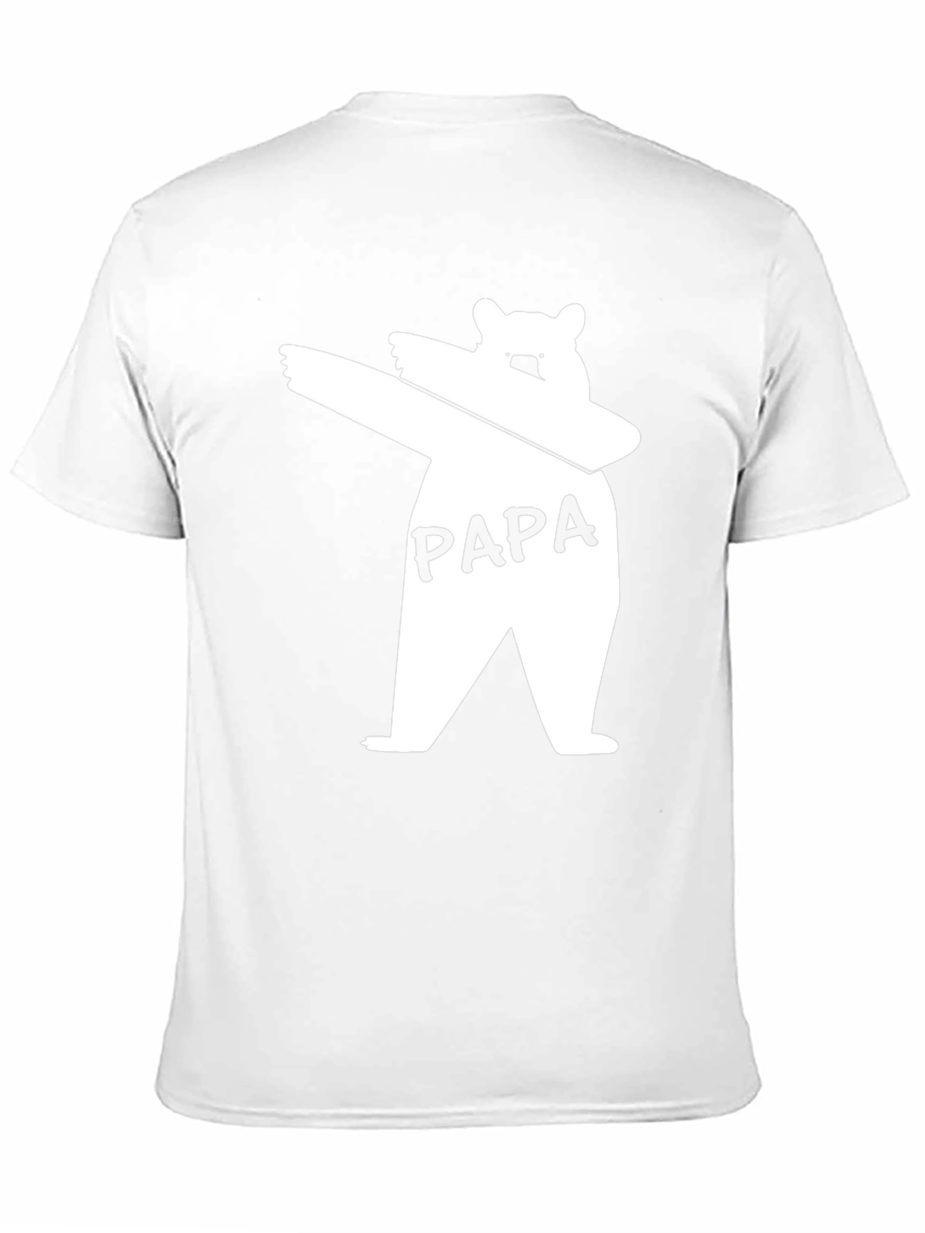 Papa Bear Dab T-Shirt - Fun Fathers Day Gift