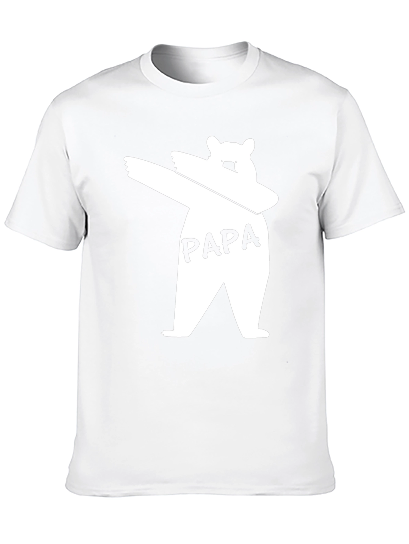 Papa Bear Dab T-Shirt - Fun Fathers Day Gift