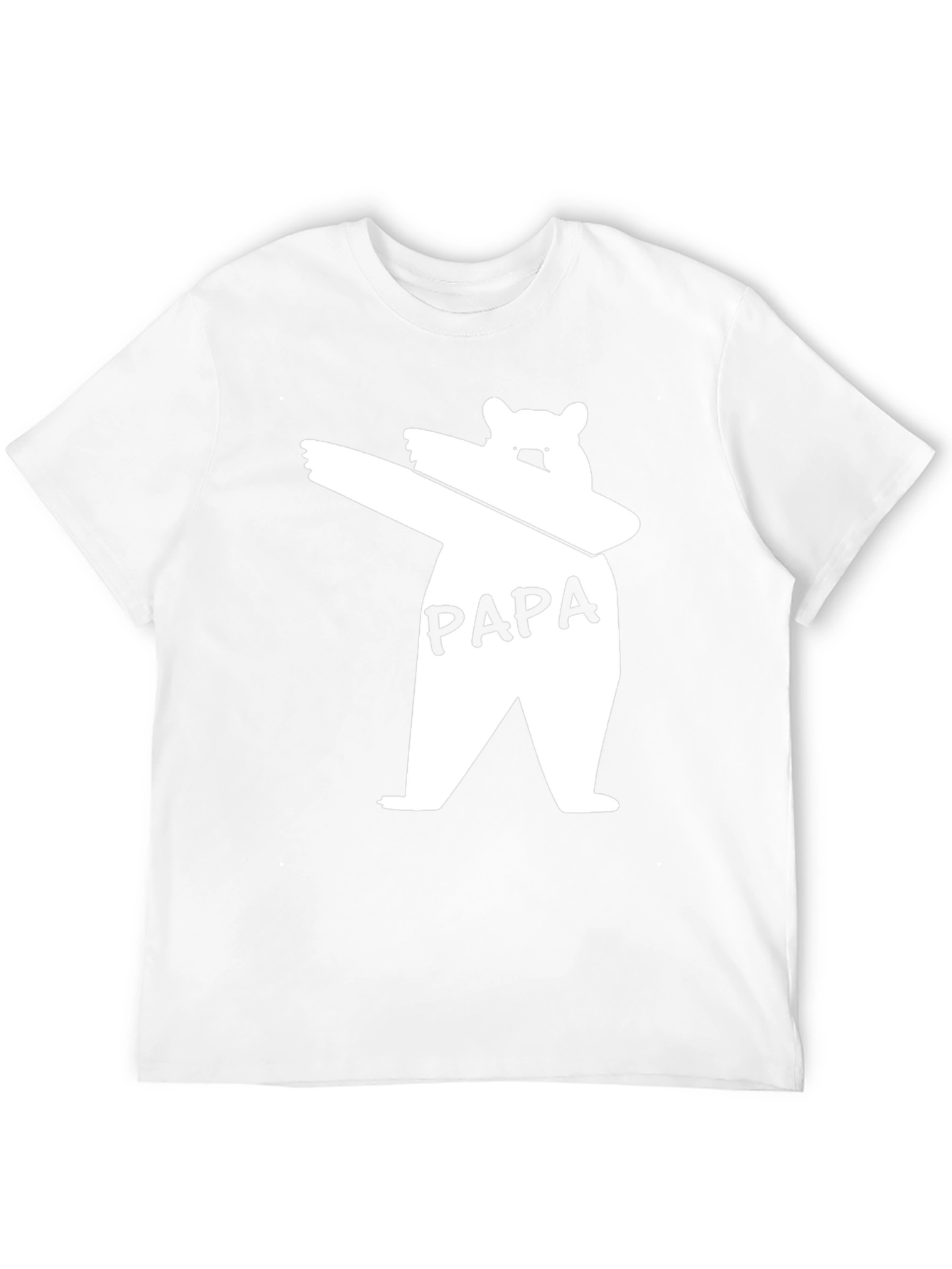 Papa Bear Dab T-Shirt - Fun Fathers Day Gift