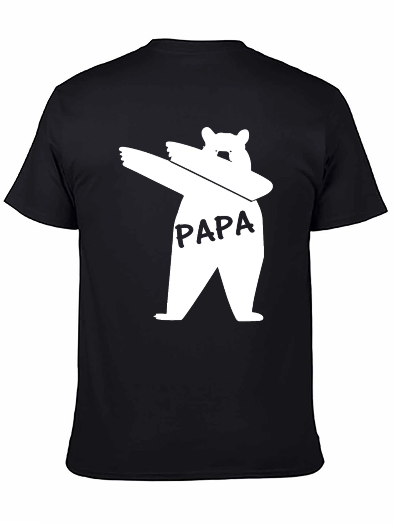 Papa Bear Dab T-Shirt - Fun Fathers Day Gift