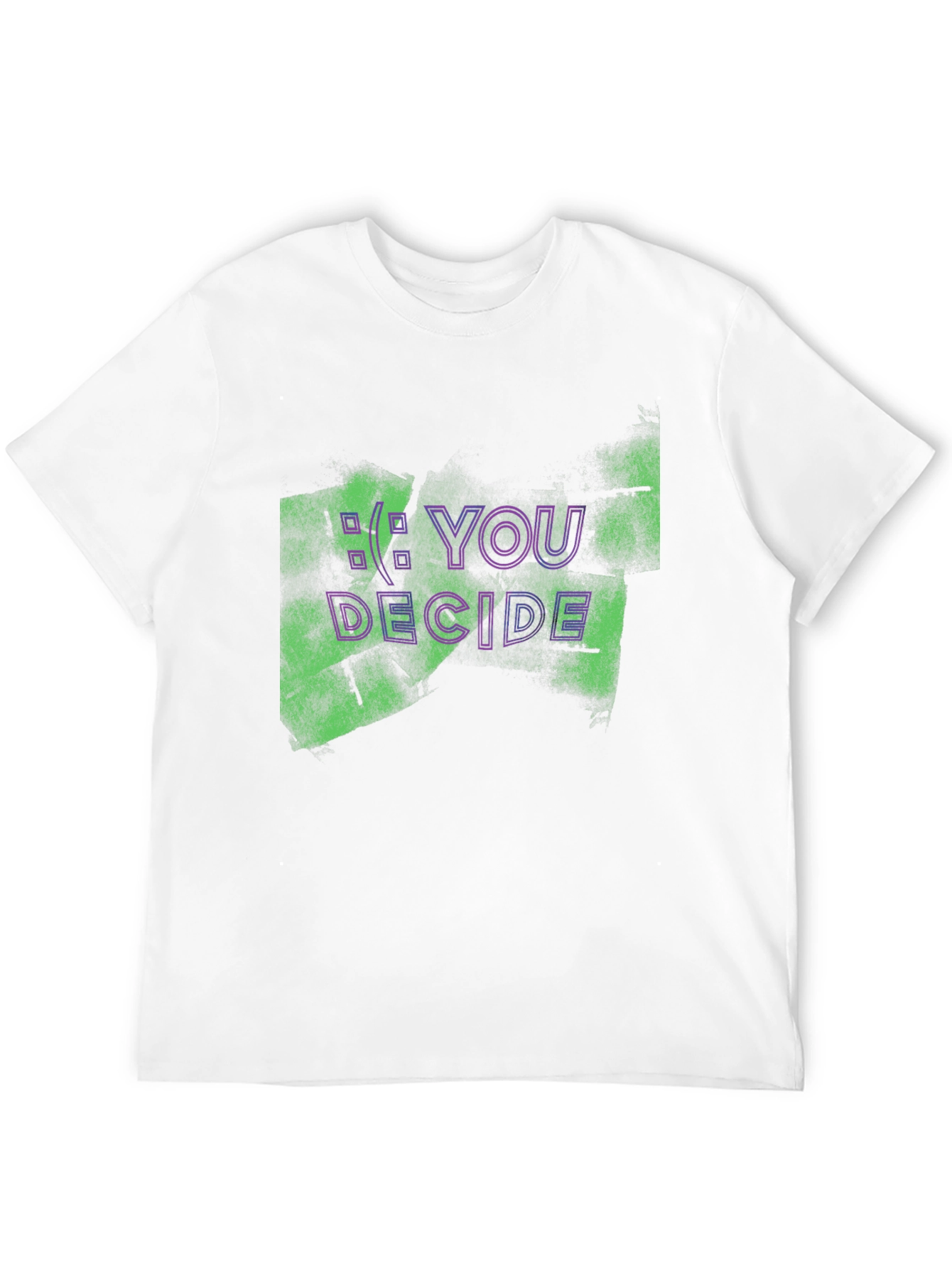 YOU DECIDE Graphic Tee - Edgy Streetwear T-Shirt