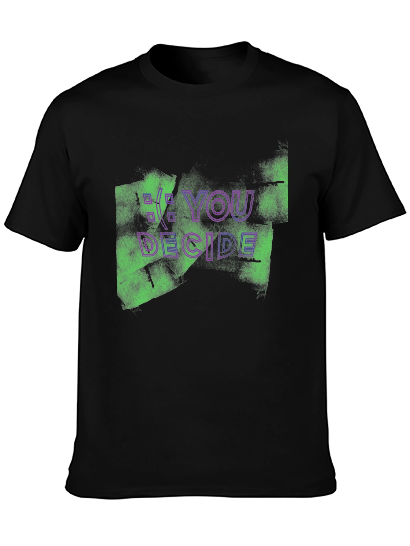YOU DECIDE Graphic Tee - Edgy Streetwear T-Shirt