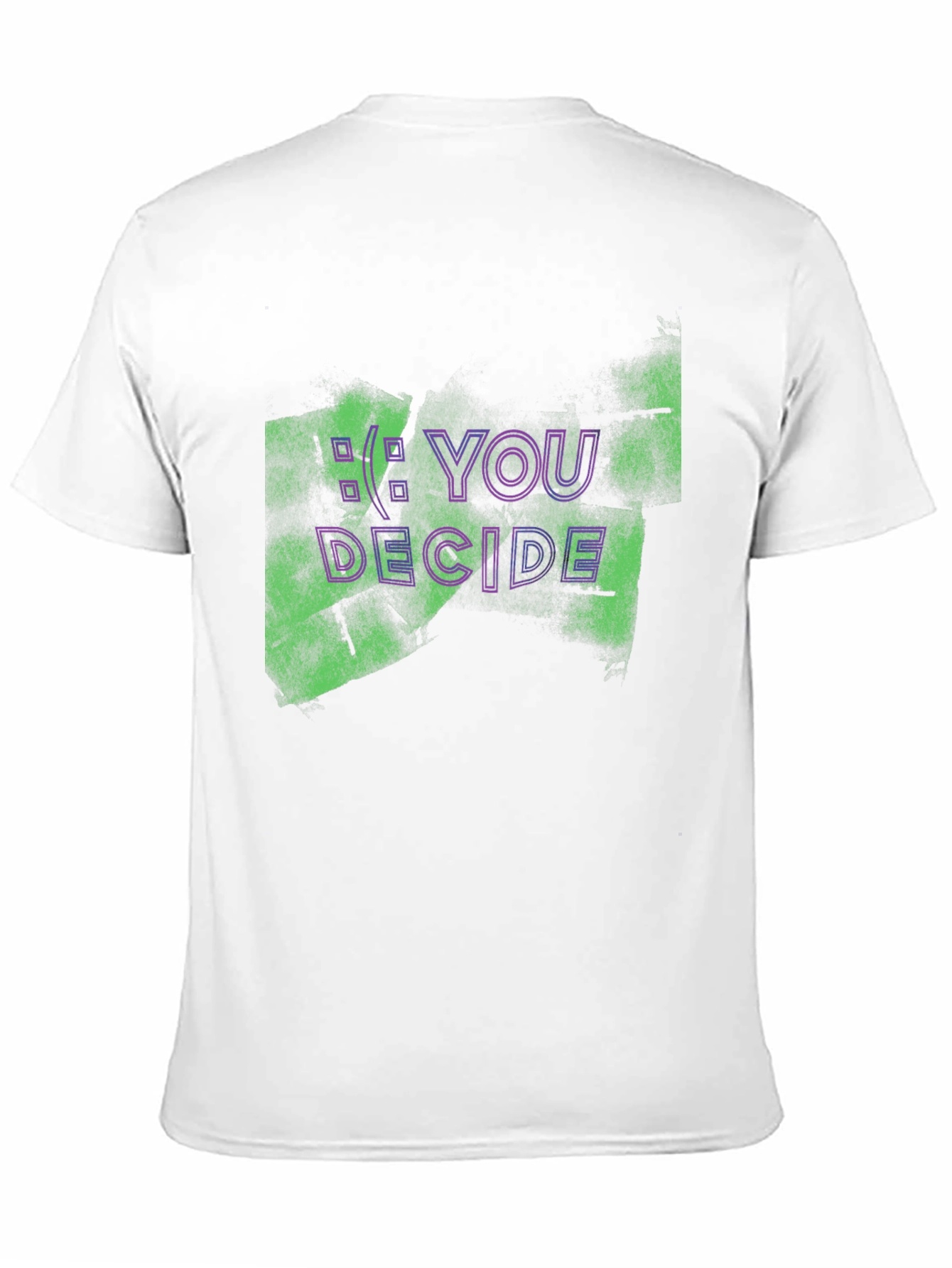 YOU DECIDE Graphic Tee - Edgy Streetwear T-Shirt