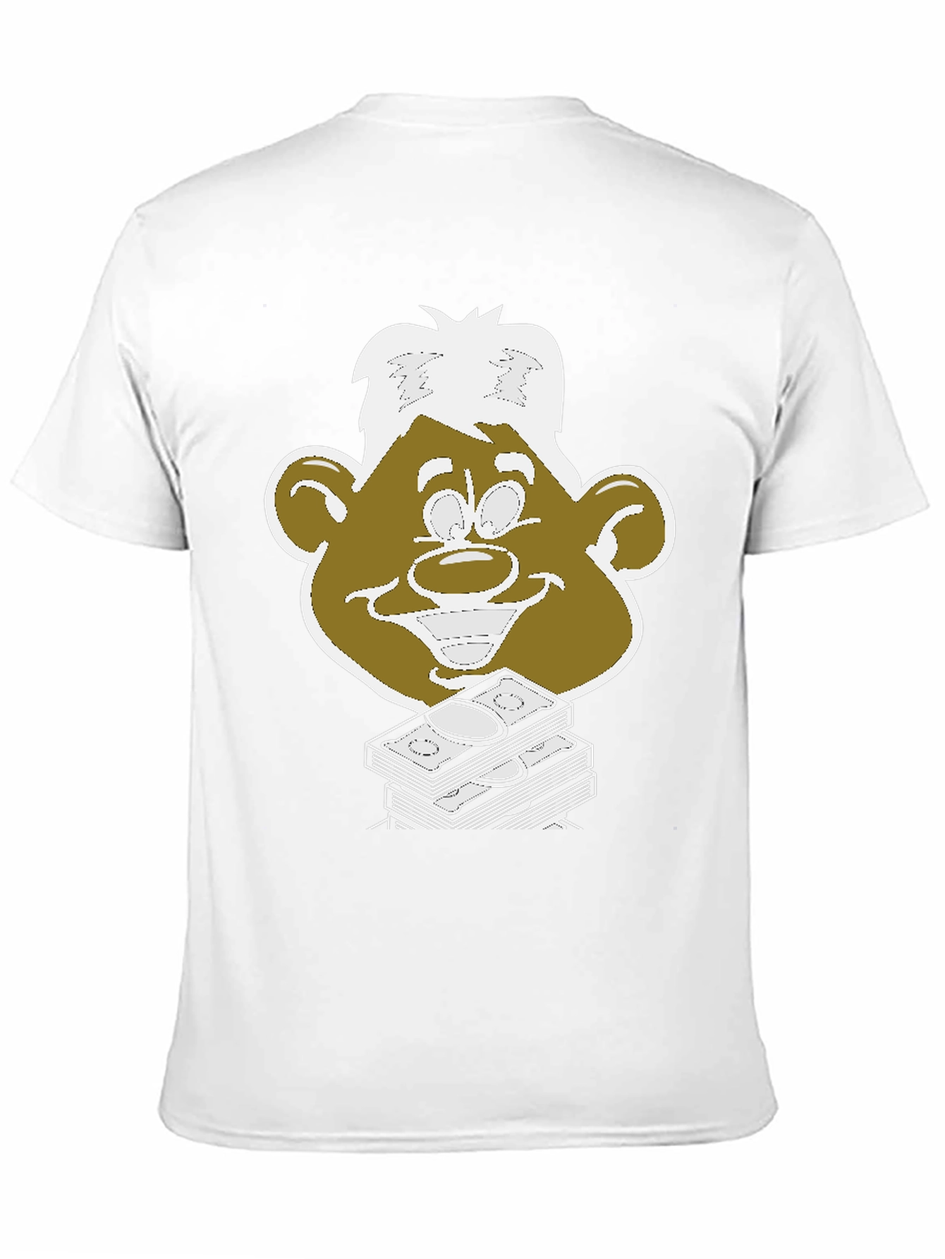 Funny Money Face Graphic Tee - Unisex Black T-Shirt