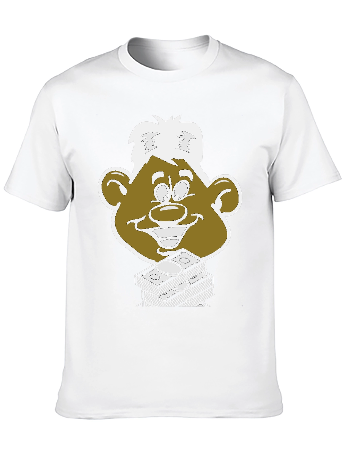 Funny Money Face Graphic Tee - Unisex Black T-Shirt