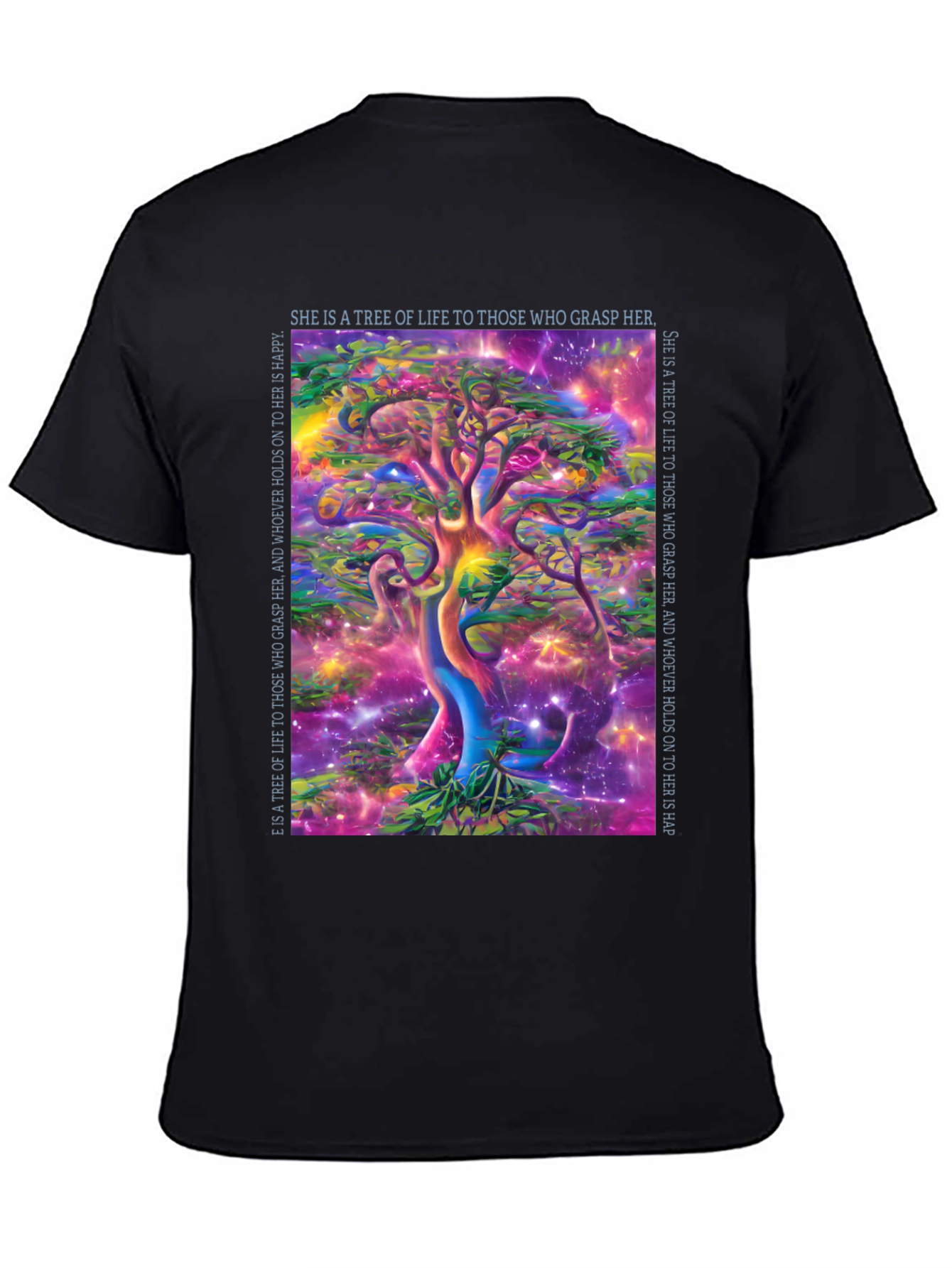 Tree of Life T-Shirt - Vibrant Spiritual Art