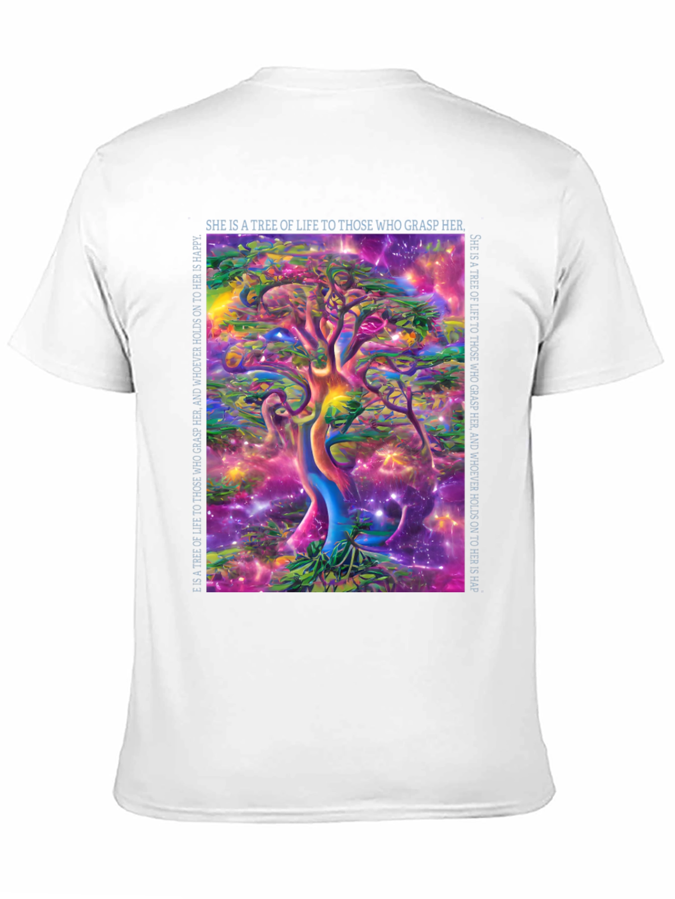 Tree of Life T-Shirt - Vibrant Spiritual Art