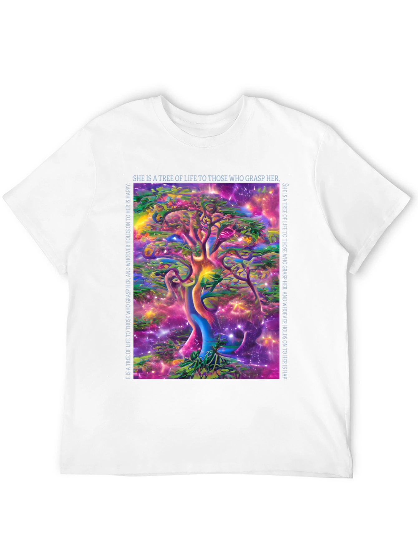 Tree of Life T-Shirt - Vibrant Spiritual Art