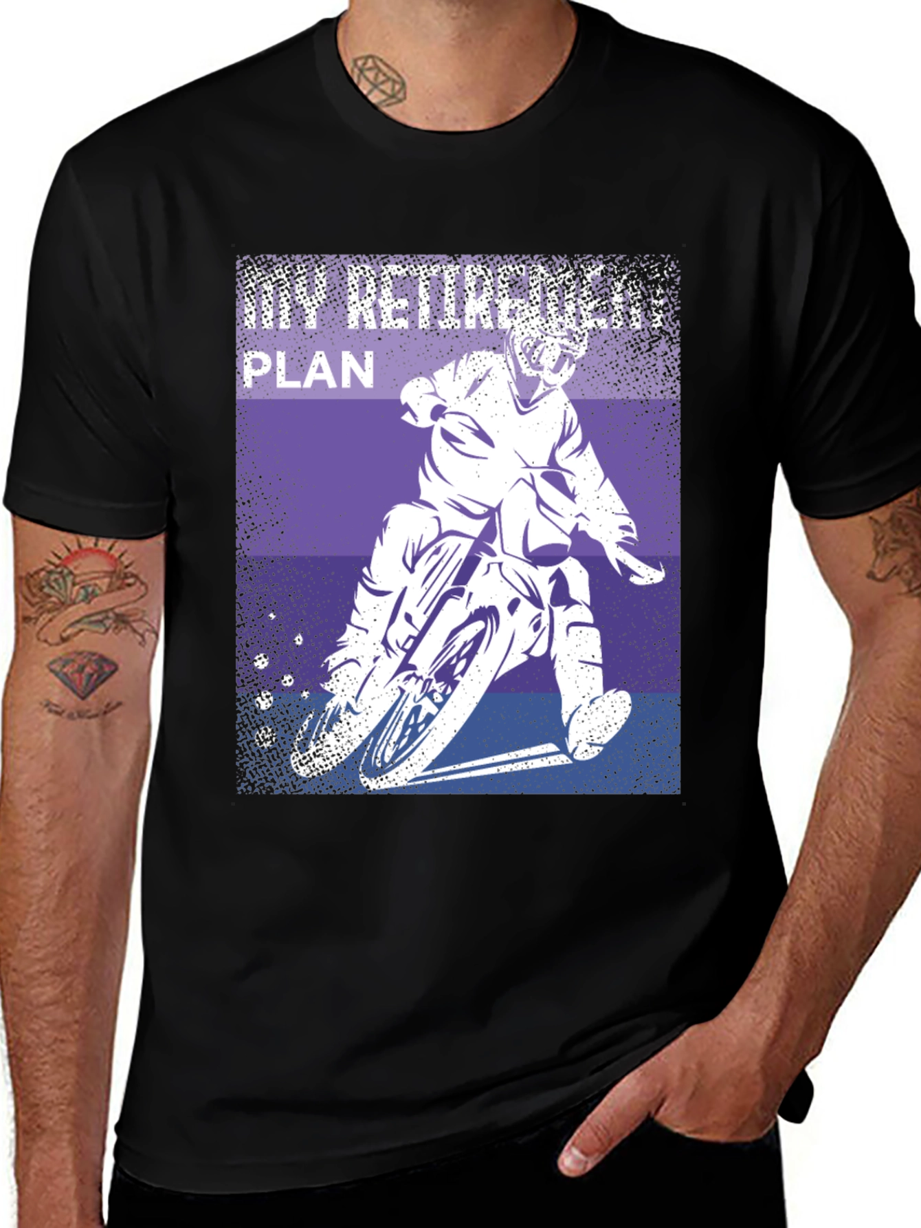 Motorcycle Retirement Plan T-Shirt