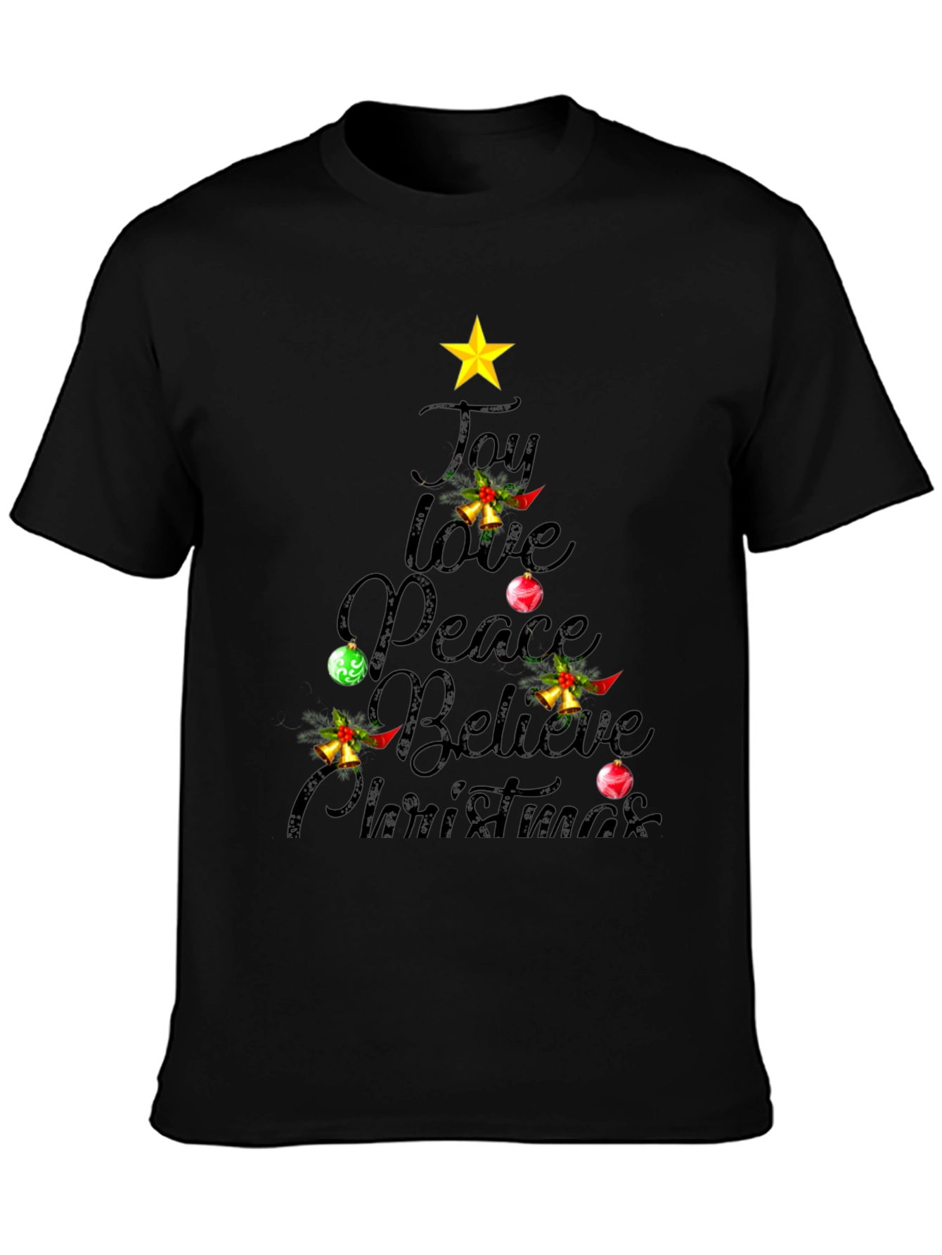 Festive Christmas Tree T-Shirt