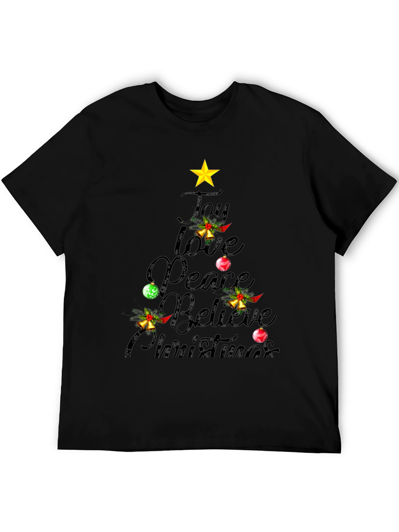 Festive Christmas Tree T-Shirt