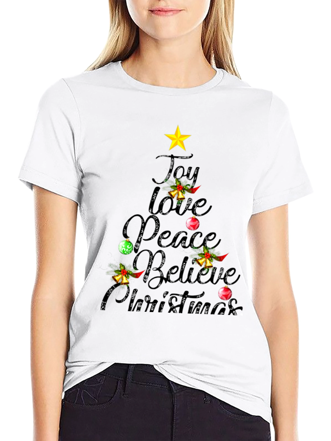 Festive Christmas Tree T-Shirt