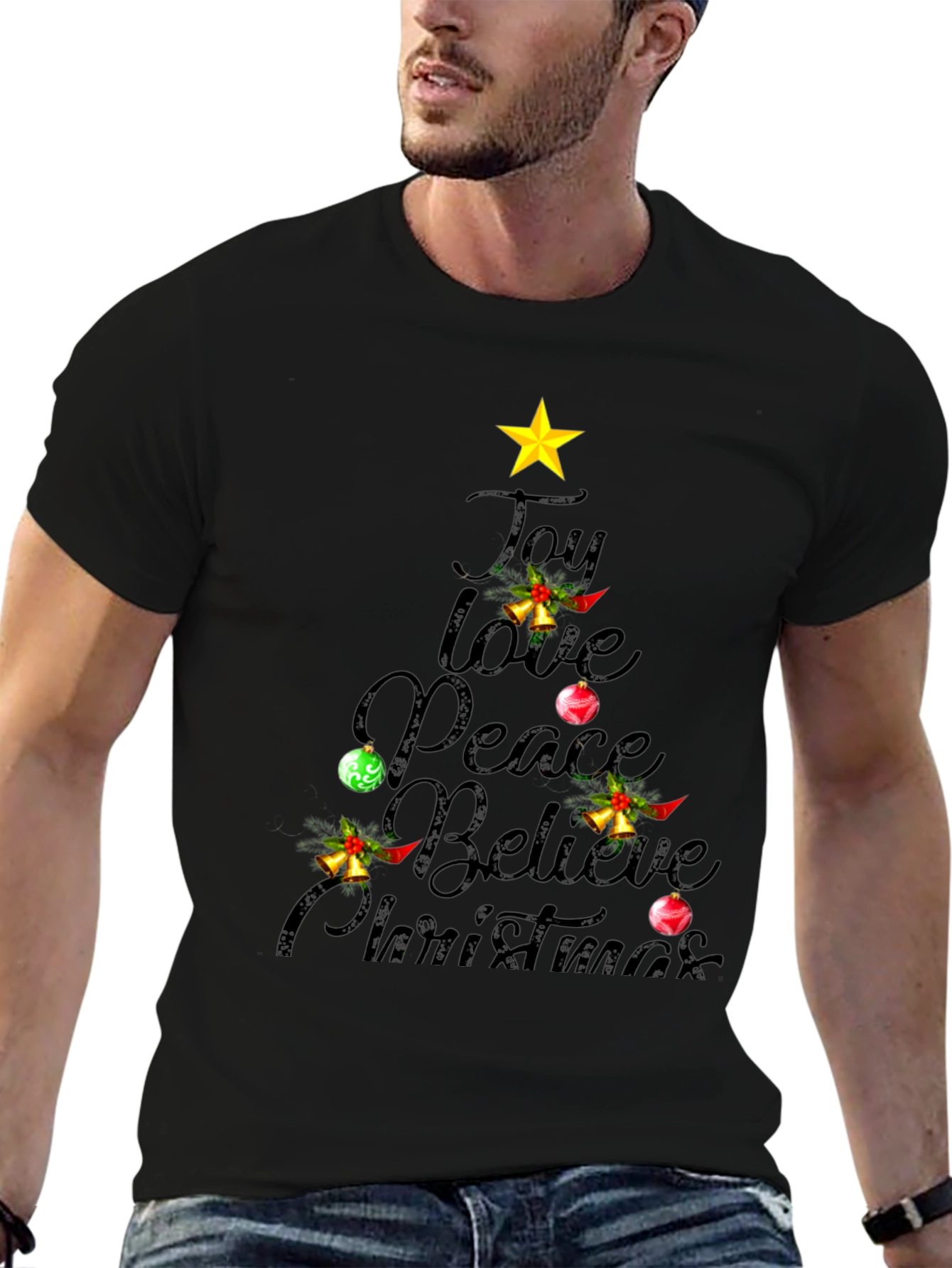 Festive Christmas Tree T-Shirt
