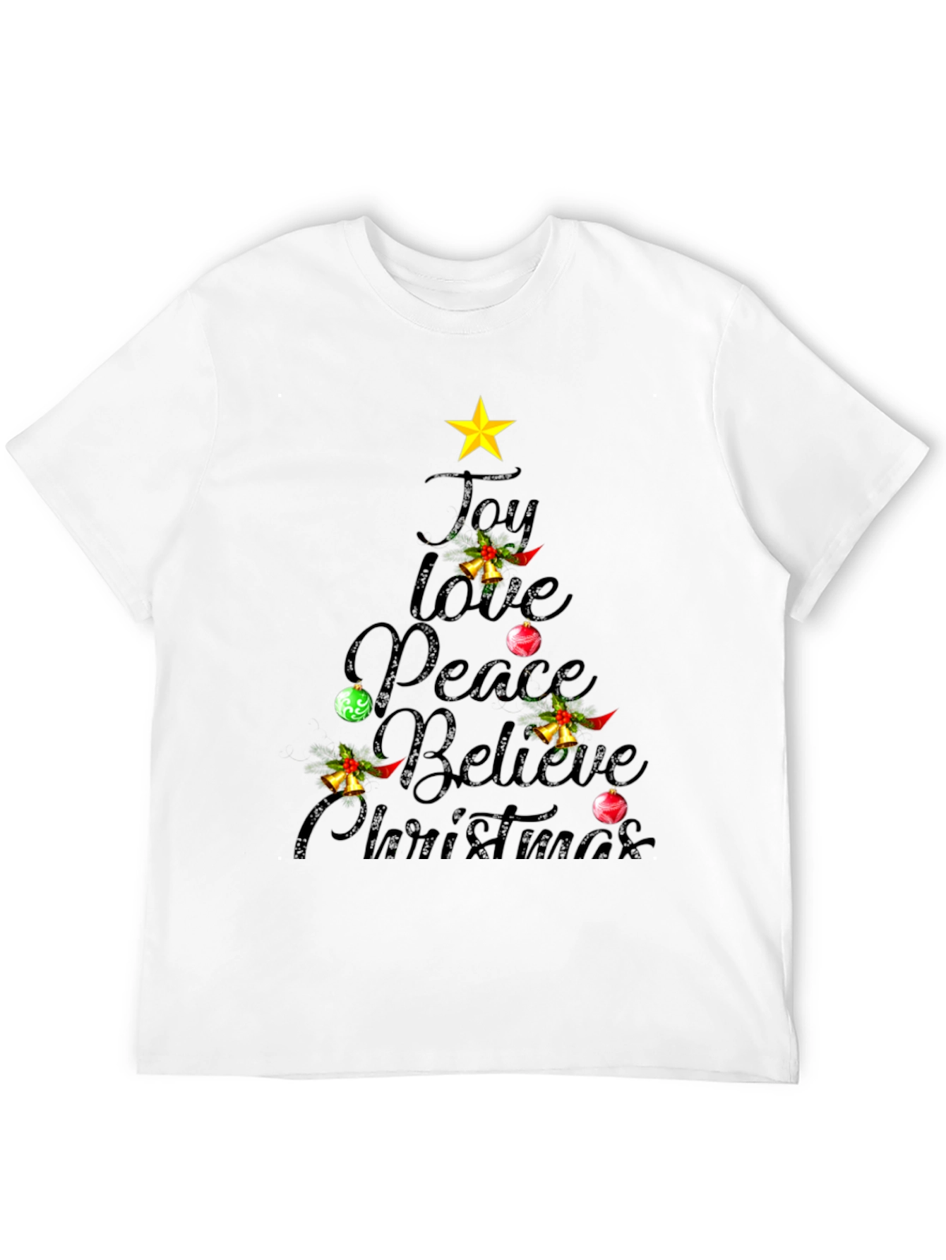 Festive Christmas Tree T-Shirt