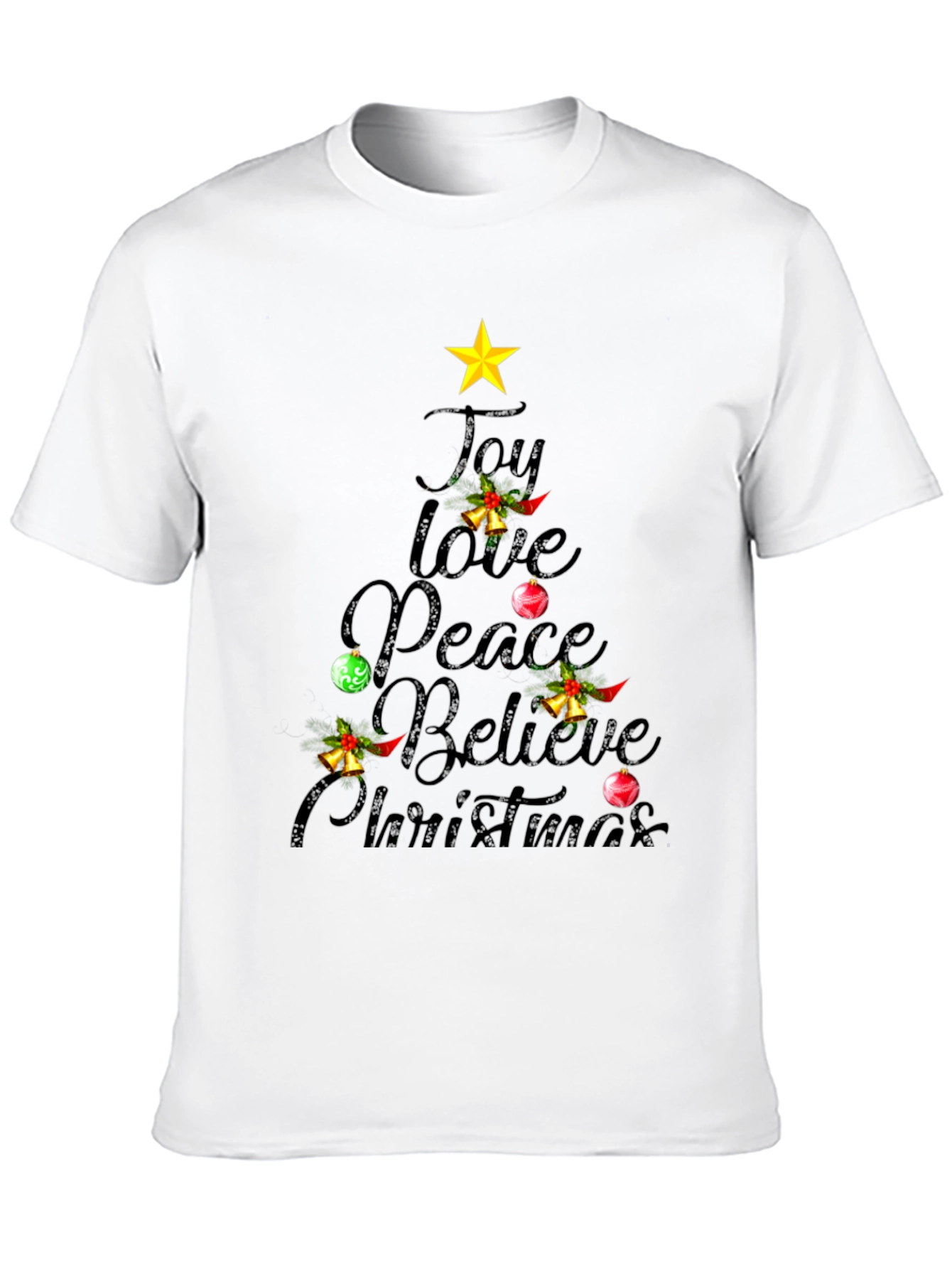 Festive Christmas Tree T-Shirt