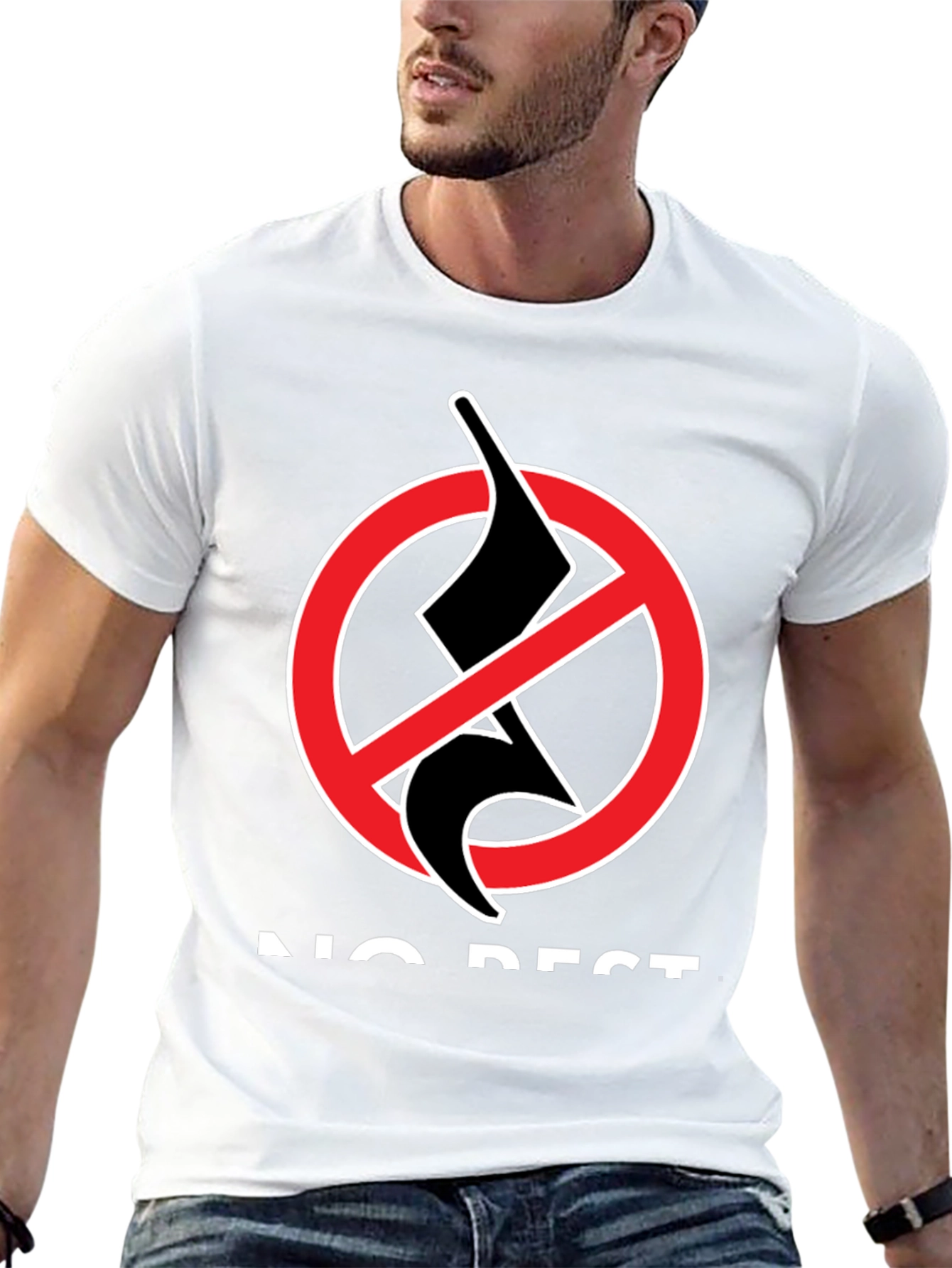 No Rest T-Shirt - Black Graphic Tee