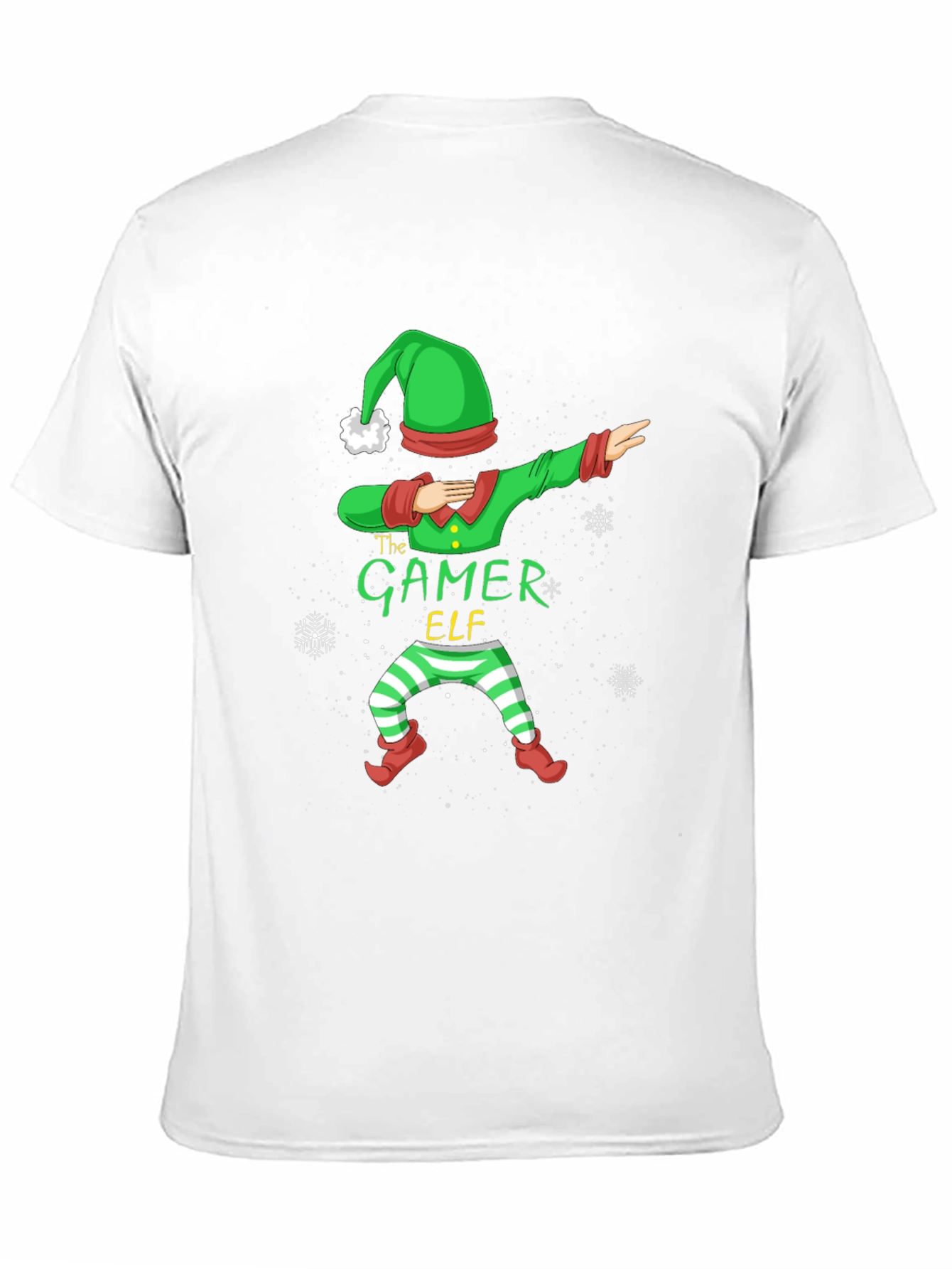 The Gamer Elf T-Shirt - Holiday Festive Apparel