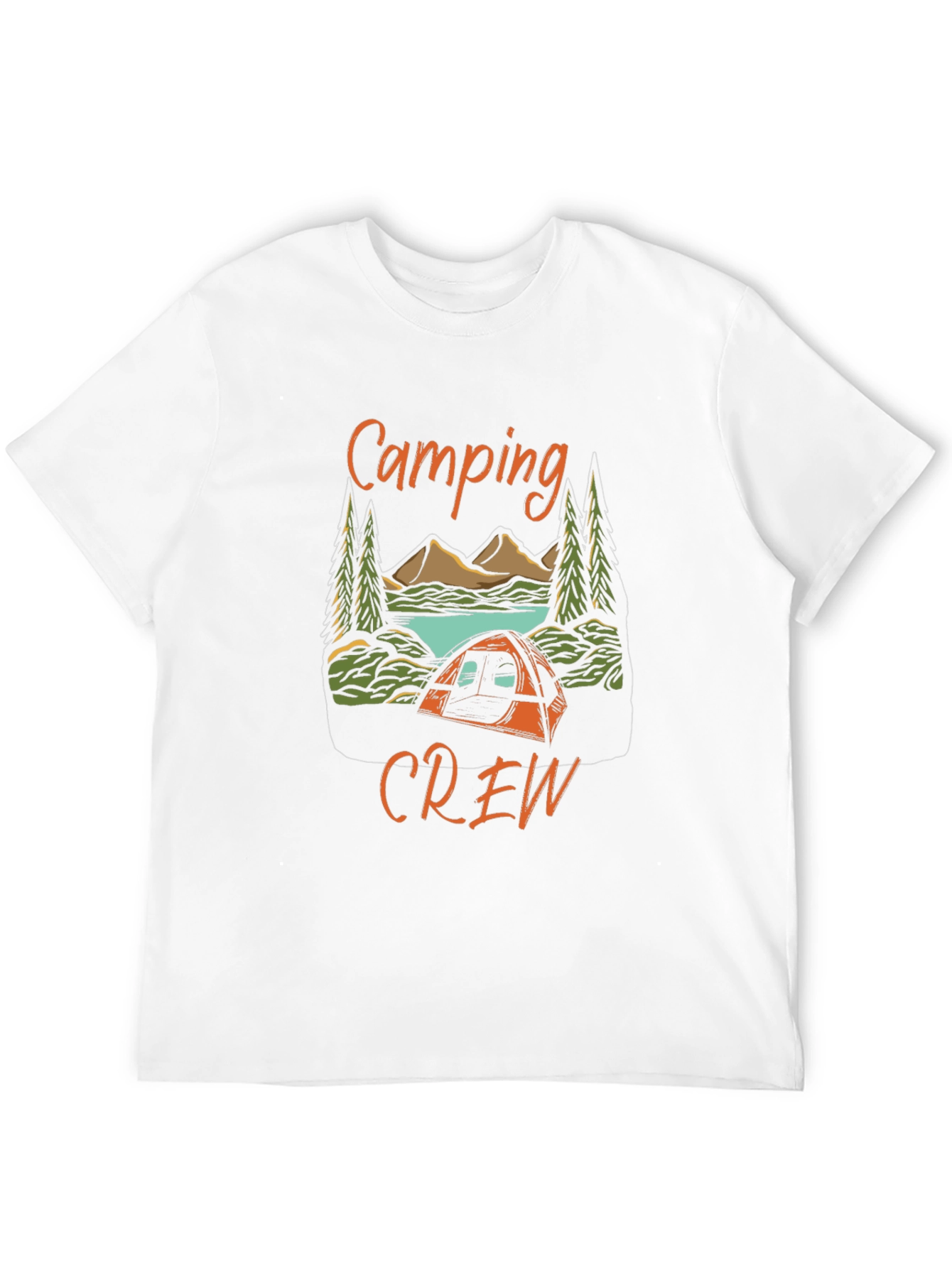 Camping Crew Graphic Tee - Adventure Ready