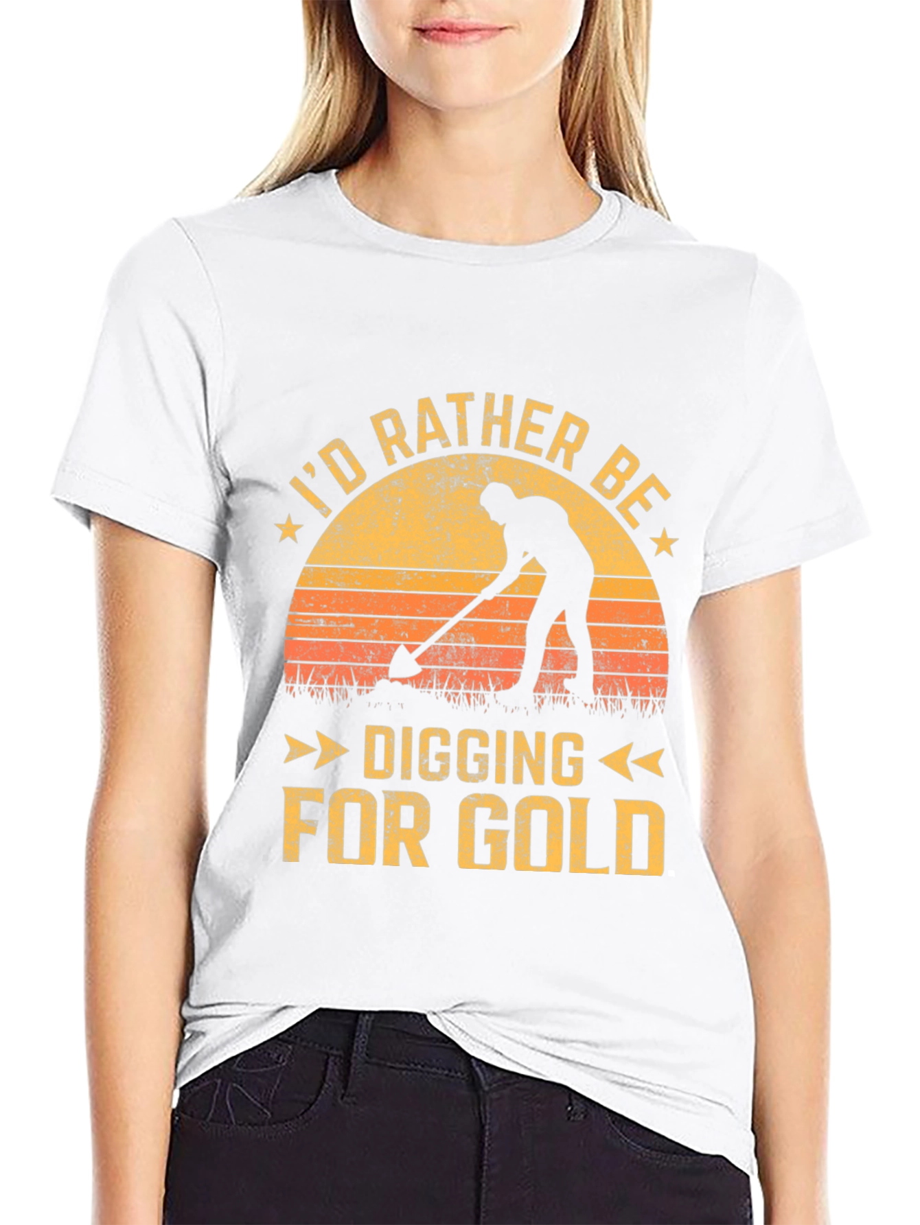 Digging for Gold T-Shirt - Miner Graphic Tee