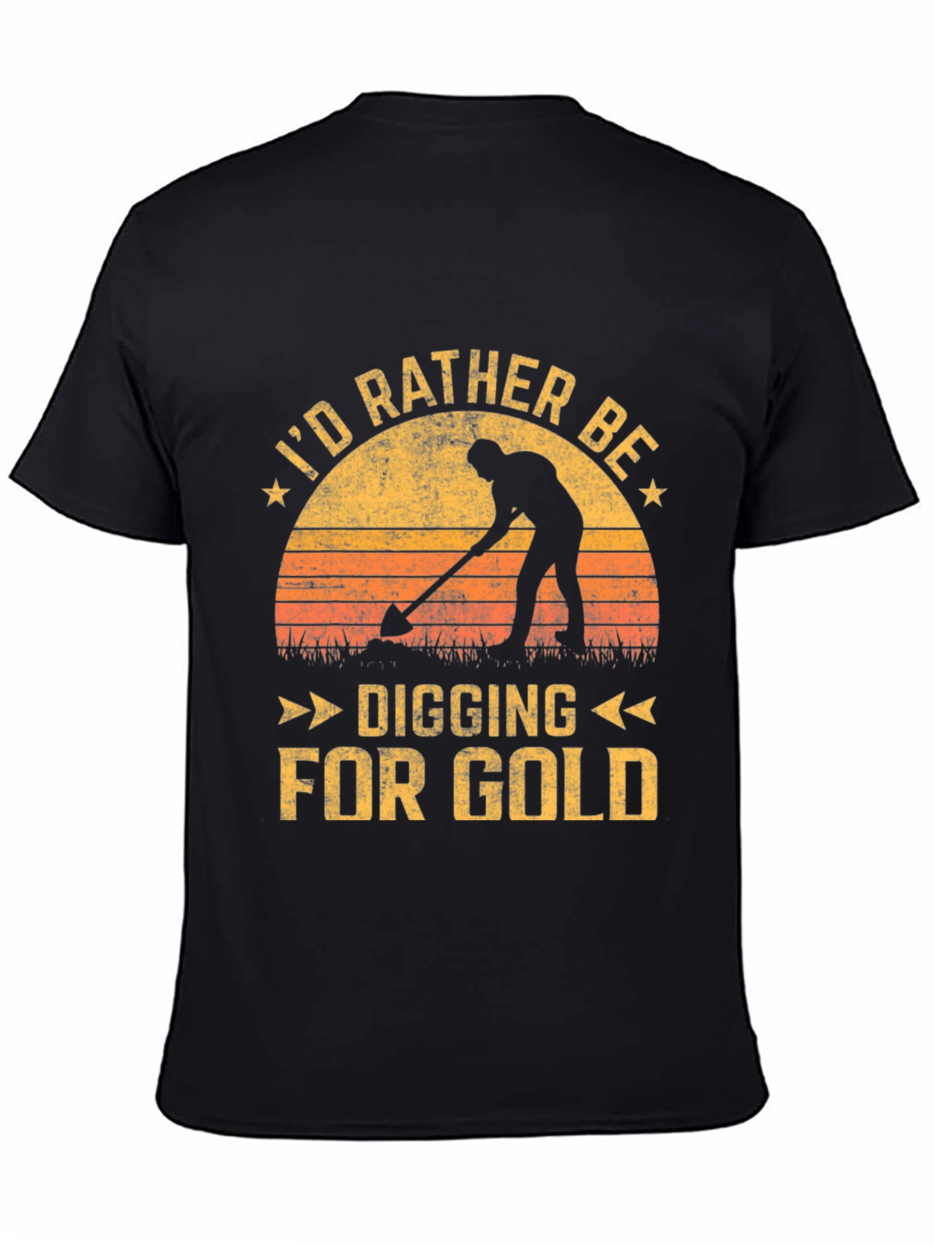Digging for Gold T-Shirt - Miner Graphic Tee