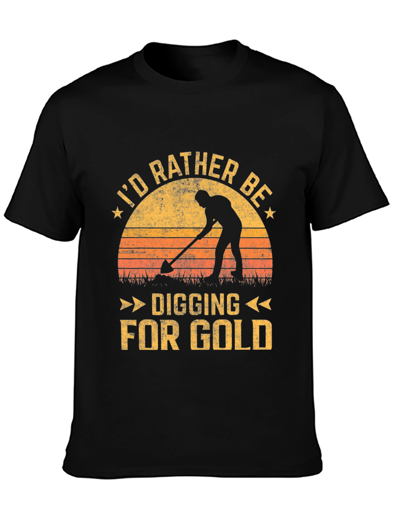 Digging for Gold T-Shirt - Miner Graphic Tee
