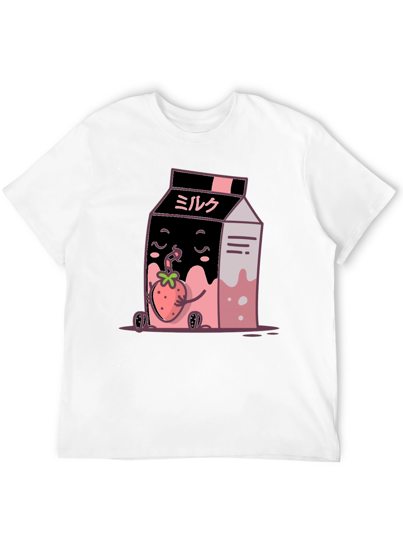 Kawaii Strawberry Milk T-Shirt