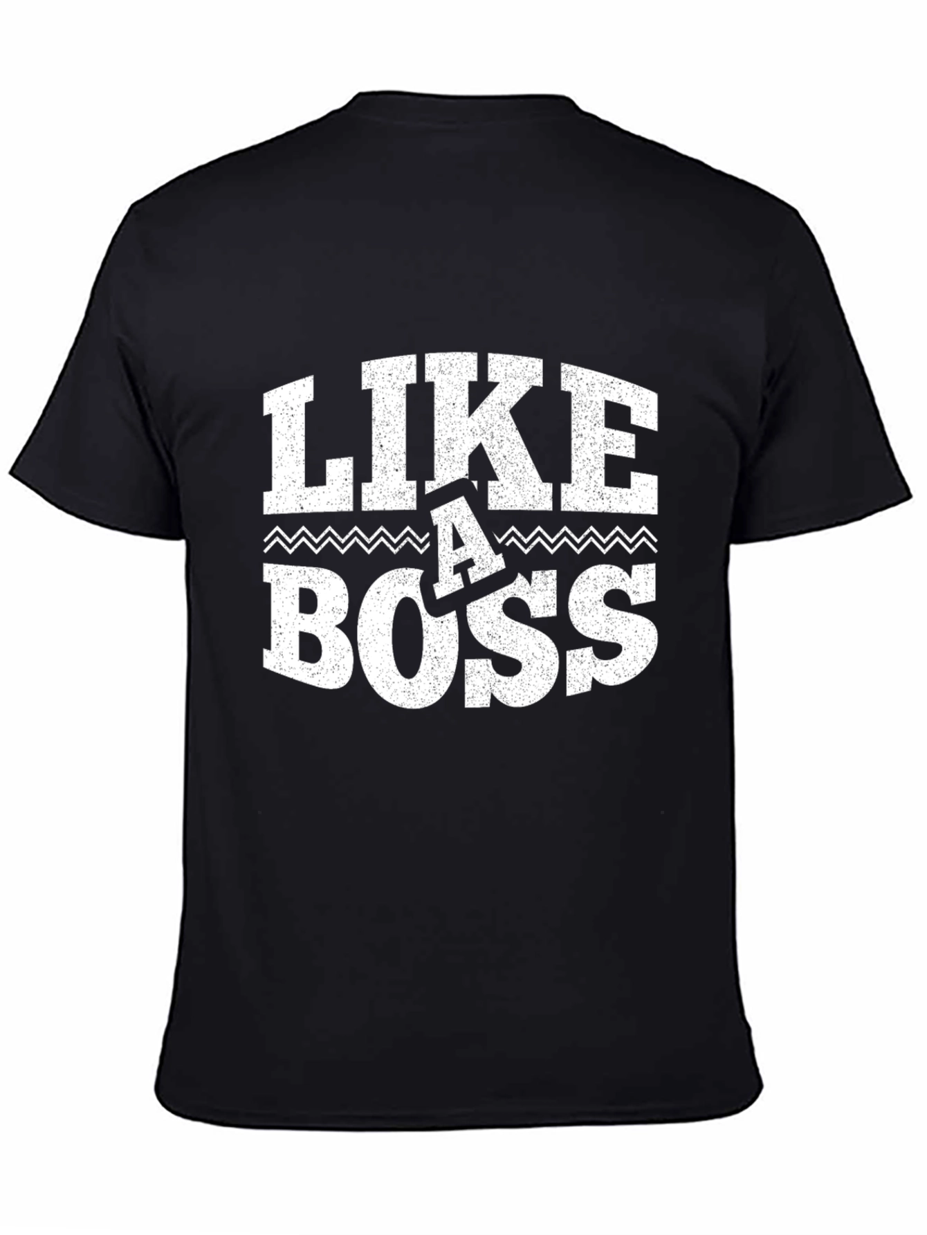 Like a Boss Graphic Tee - Black
