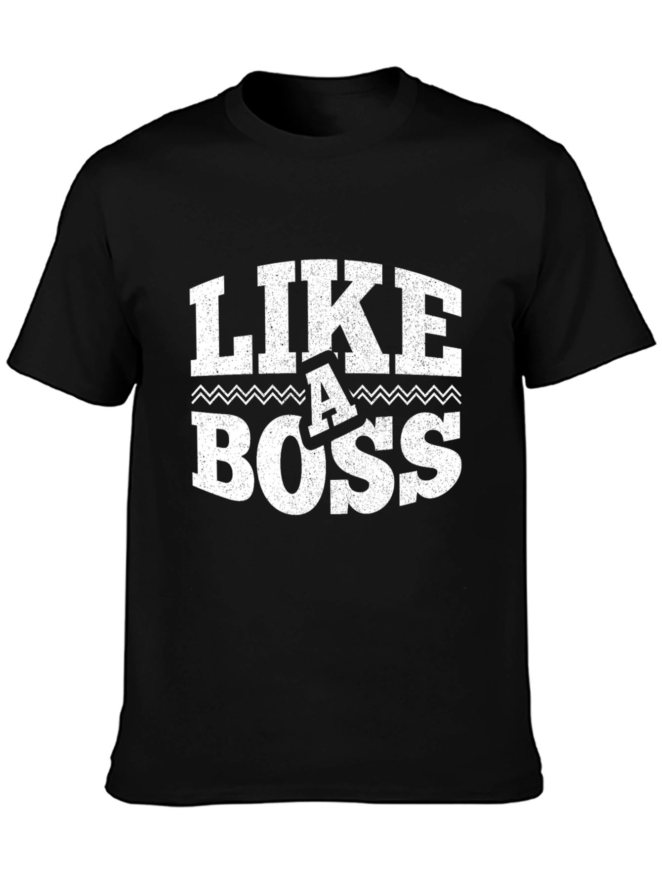Like a Boss Graphic Tee - Black
