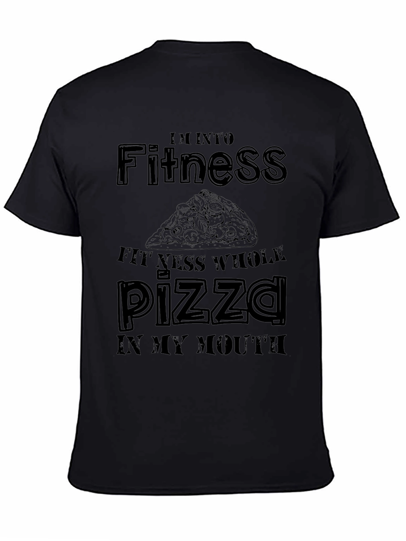 Pizza Fitness Funny T-Shirt