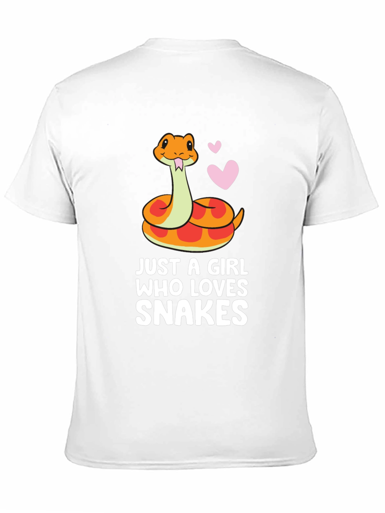 Snake Lover T-Shirt - Cute Cartoon Reptile Tee