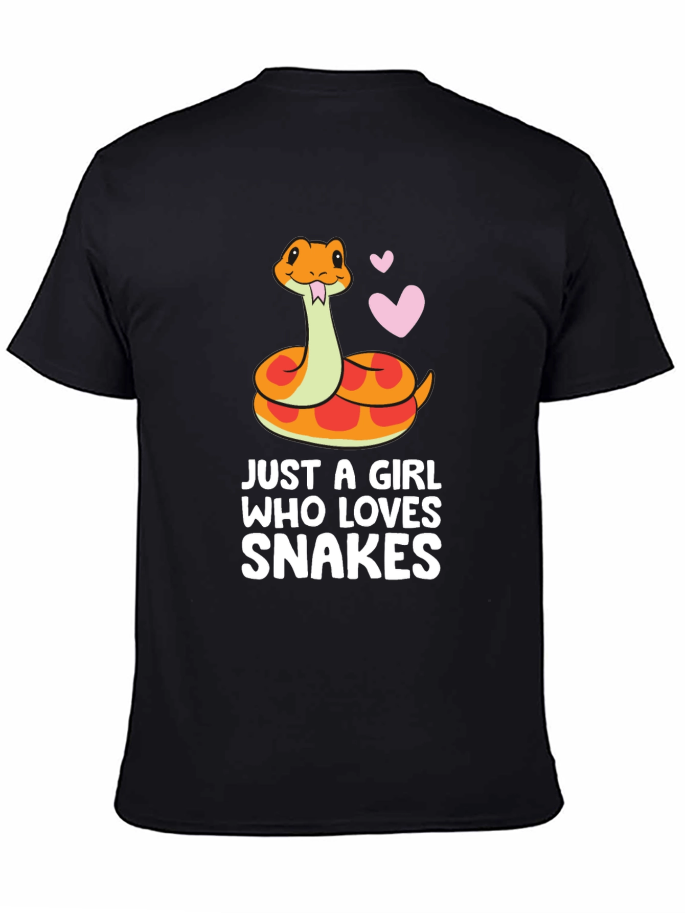 Snake Lover T-Shirt - Cute Cartoon Reptile Tee