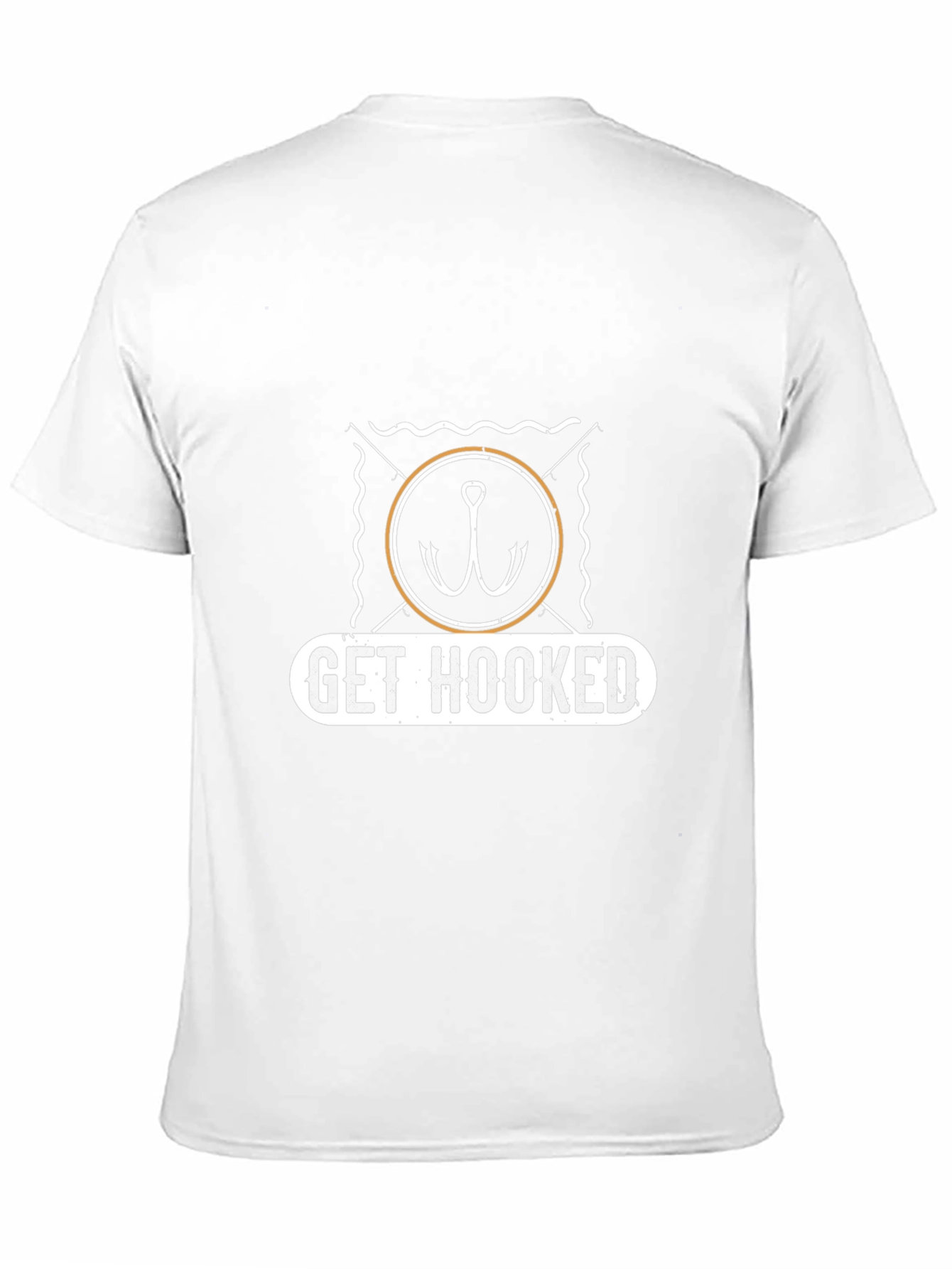 Get Hooked T-Shirt - Fishing Graphic Tee