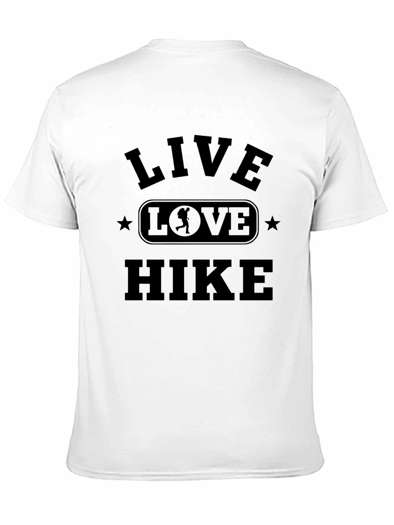 Live Love Hike Black T-Shirt