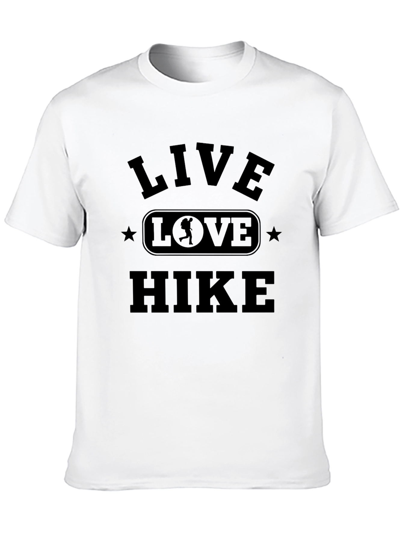 Live Love Hike Black T-Shirt