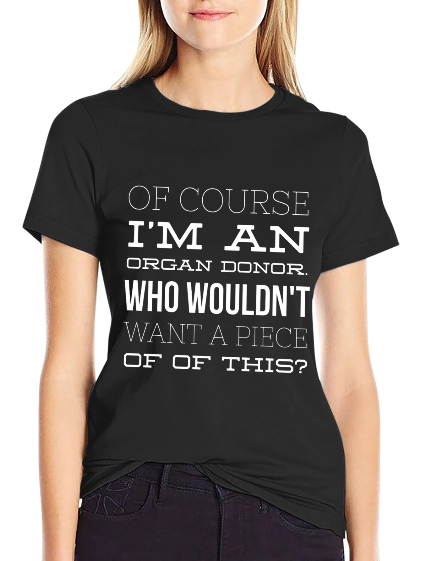 Organ Donor Funny Graphic T-Shirt