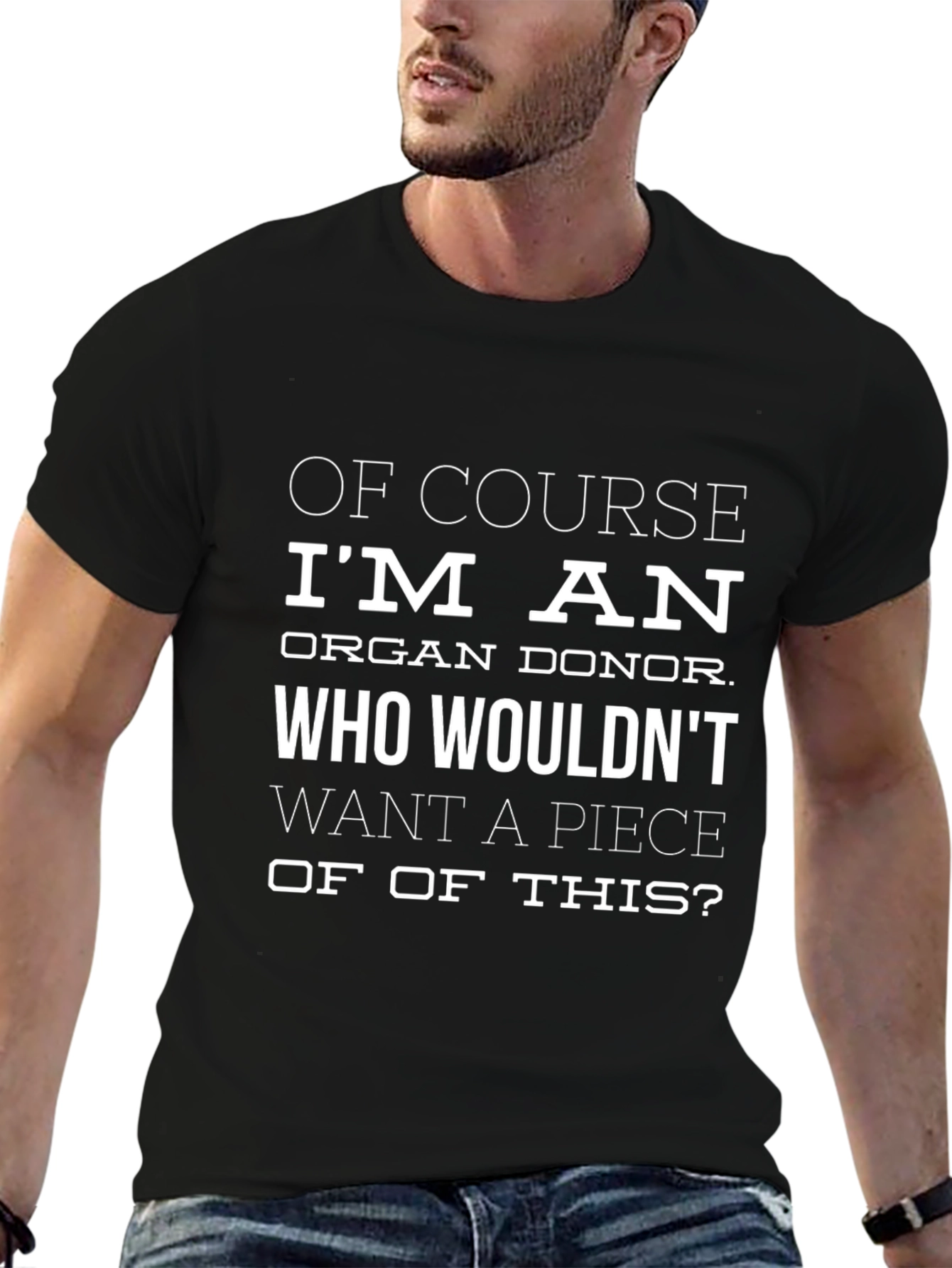 Organ Donor Funny Graphic T-Shirt