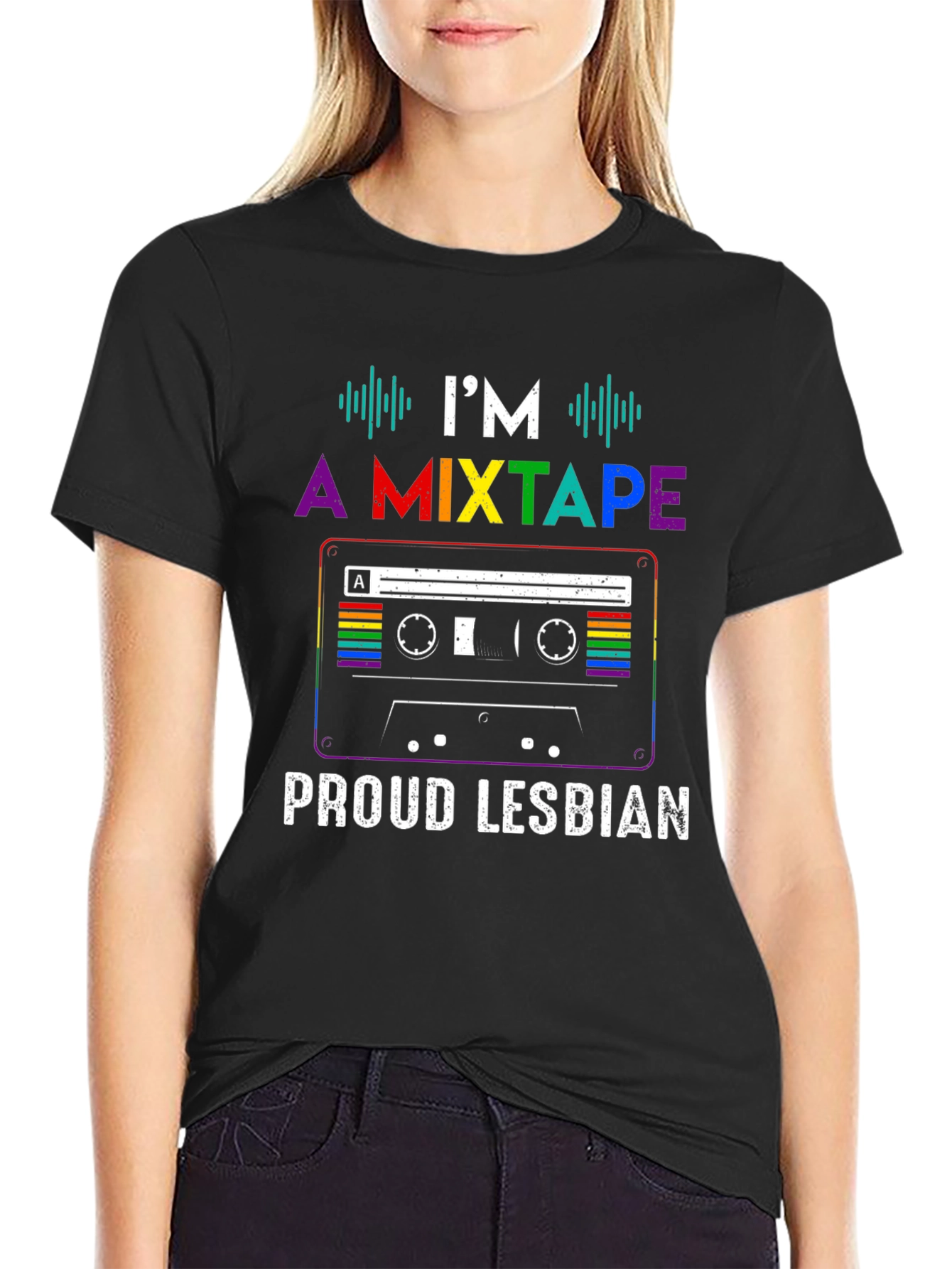 Im A Mixtape Proud Lesbian Pride T-Shirt