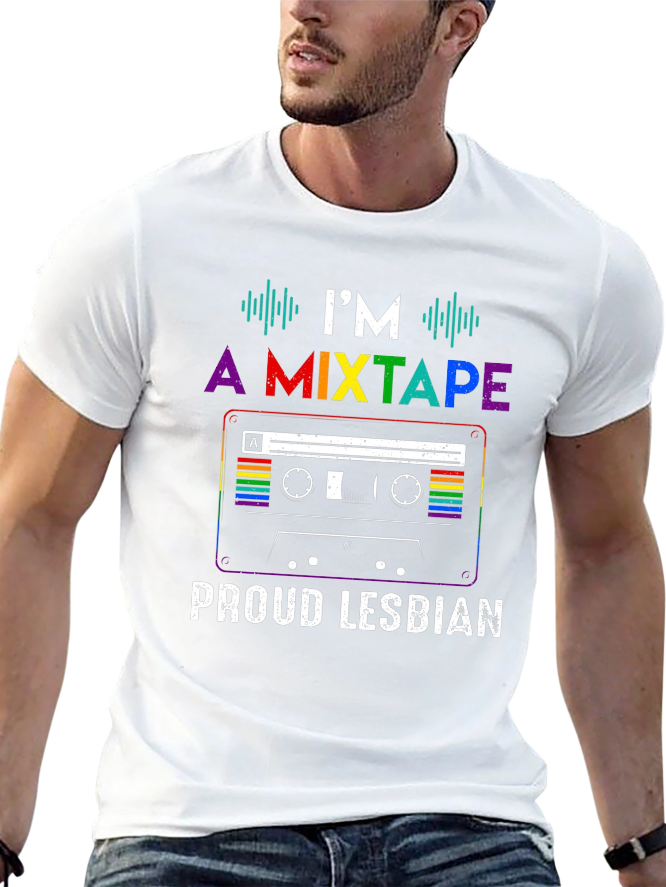 Im A Mixtape Proud Lesbian Pride T-Shirt