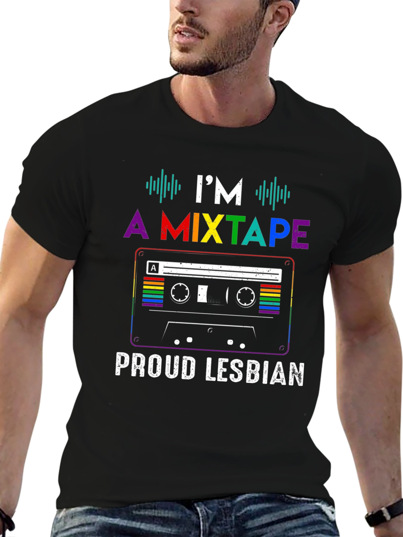 Im A Mixtape Proud Lesbian Pride T-Shirt