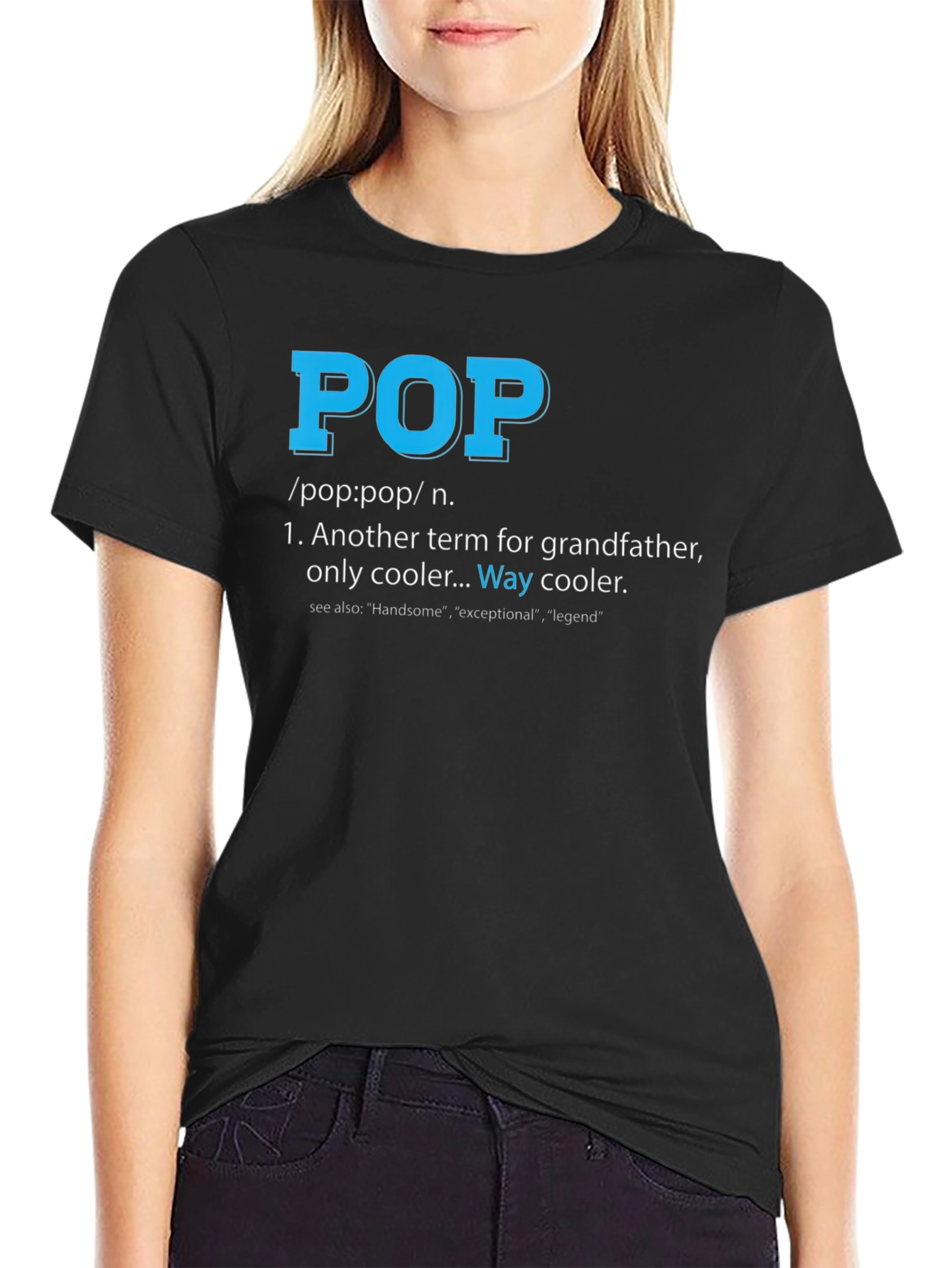 Funny Pop Definition T-Shirt - Cool Grandfather Tee