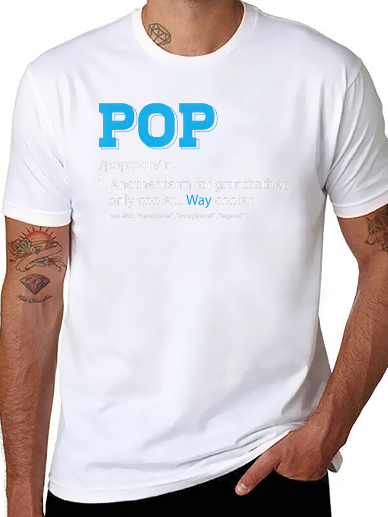 Funny Pop Definition T-Shirt - Cool Grandfather Tee