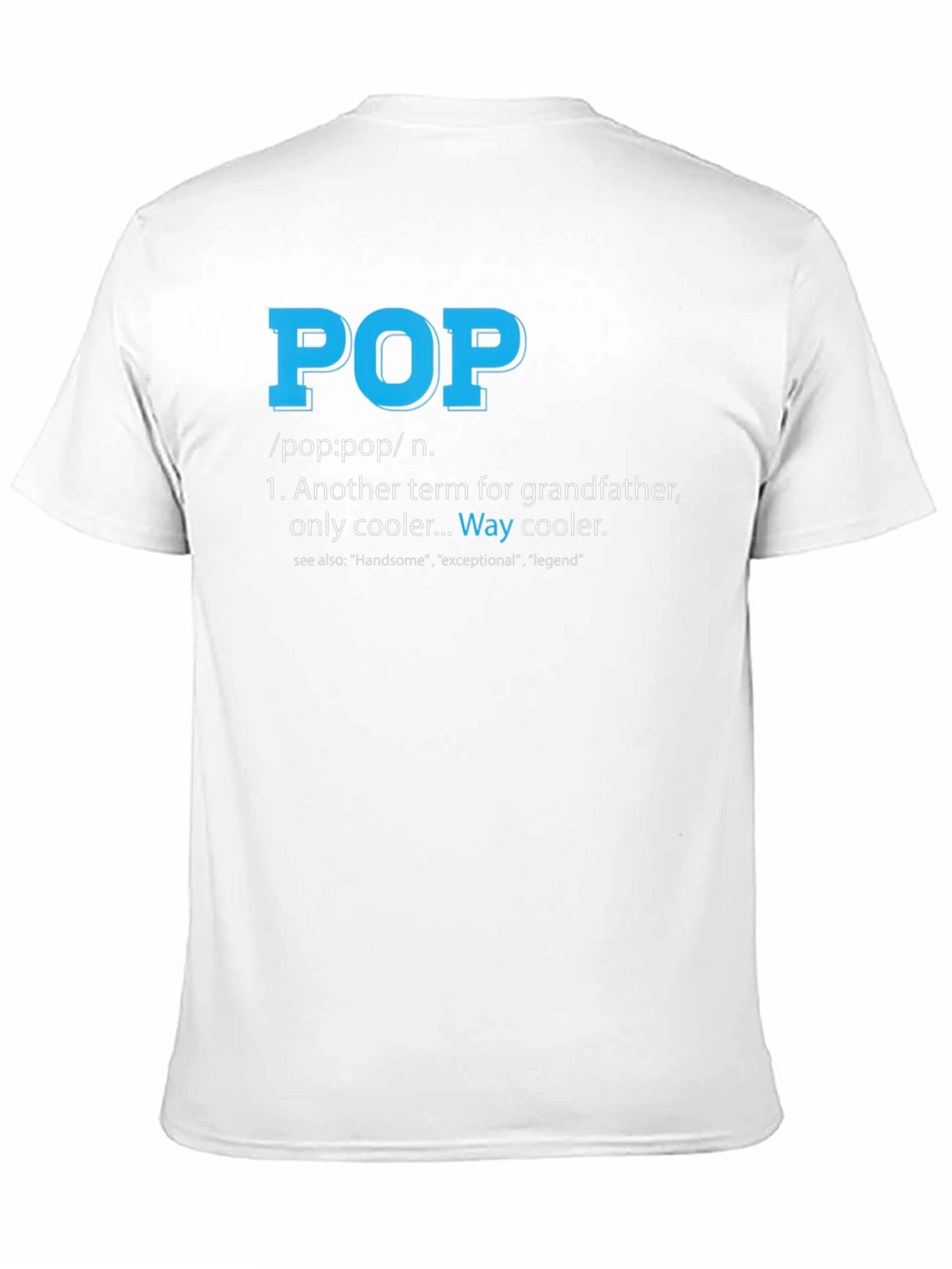 Funny Pop Definition T-Shirt - Cool Grandfather Tee